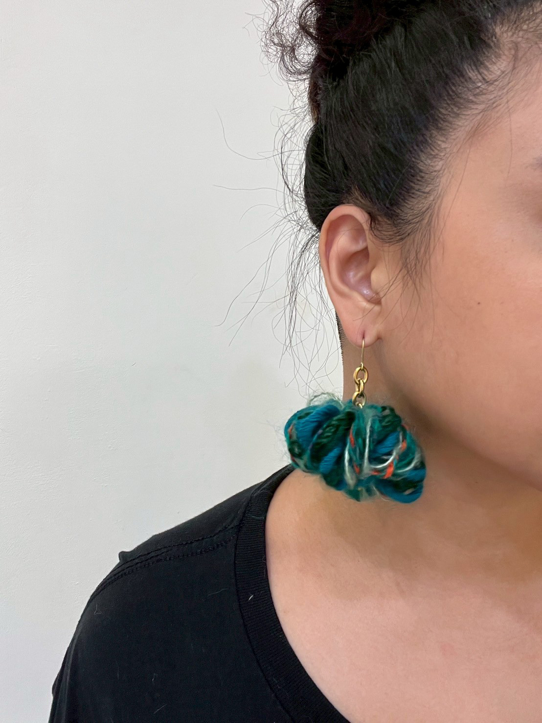 慕球手作 / 毛球耳環