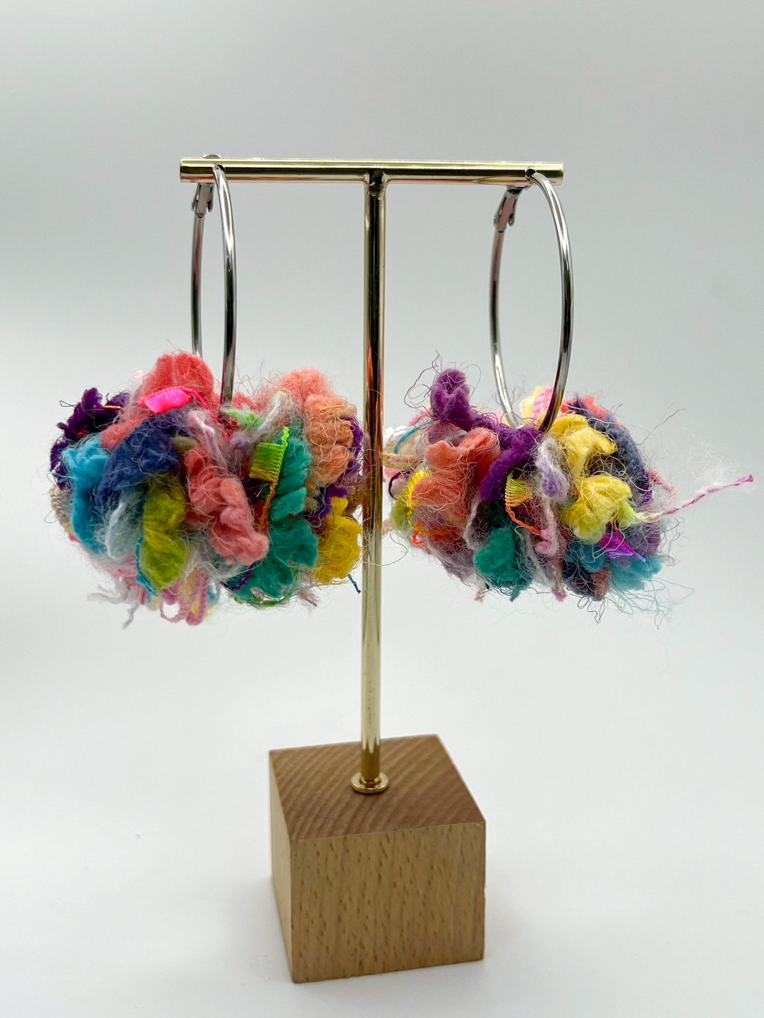 慕球手作 / 毛球耳環