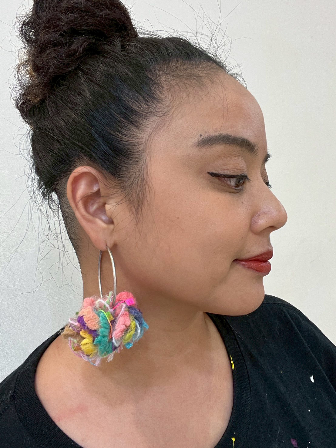 慕球手作 / 毛球耳環