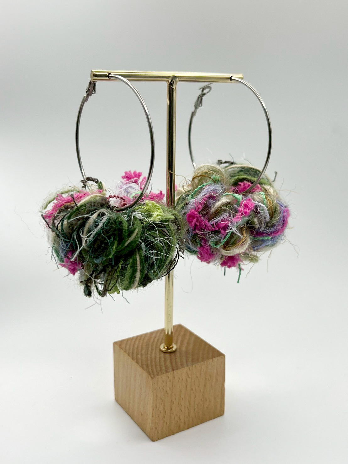 慕球手作 / 毛球耳環