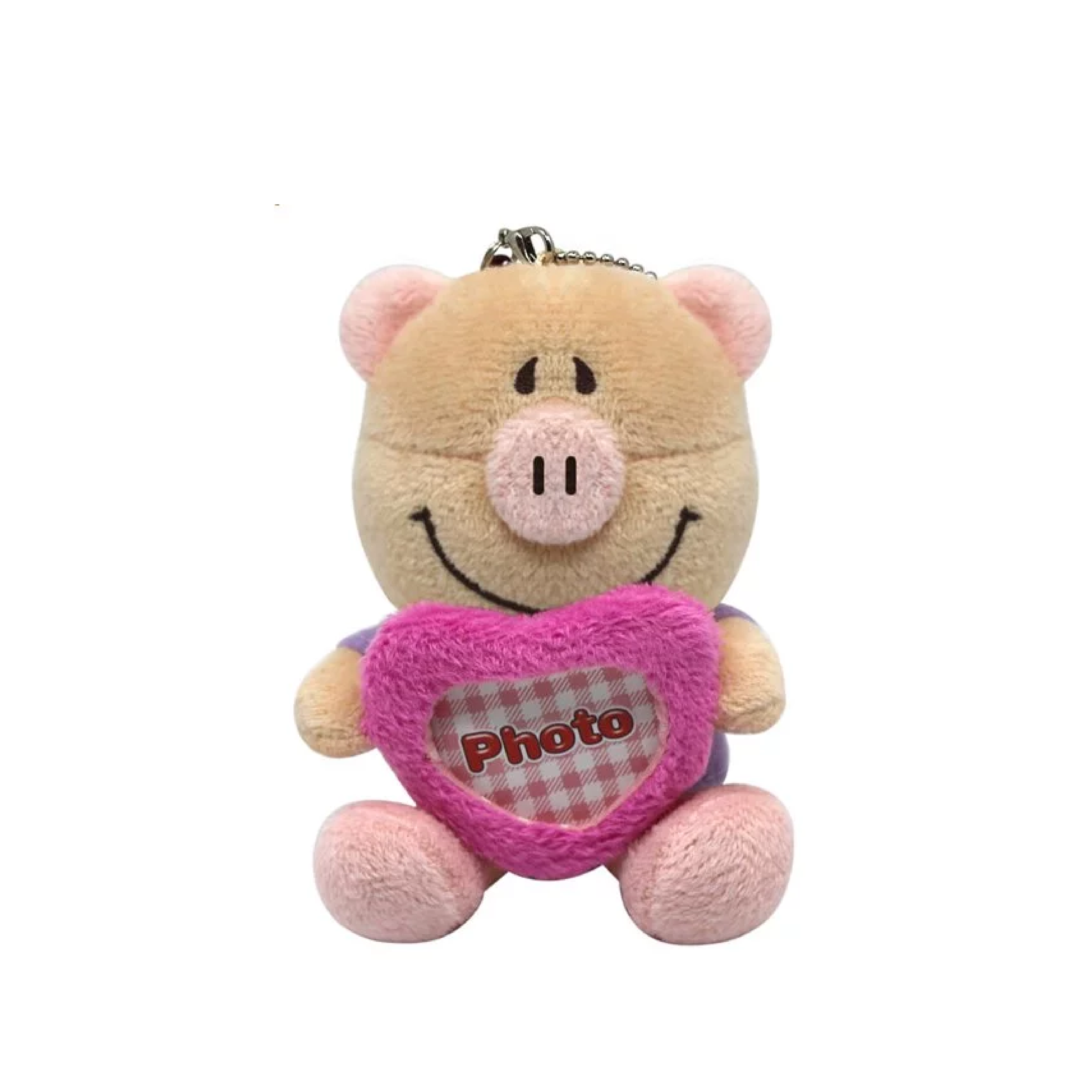 P.C 世界需要愛 (A) 3.5吋 - 抱抱心形相框 (玫紅)