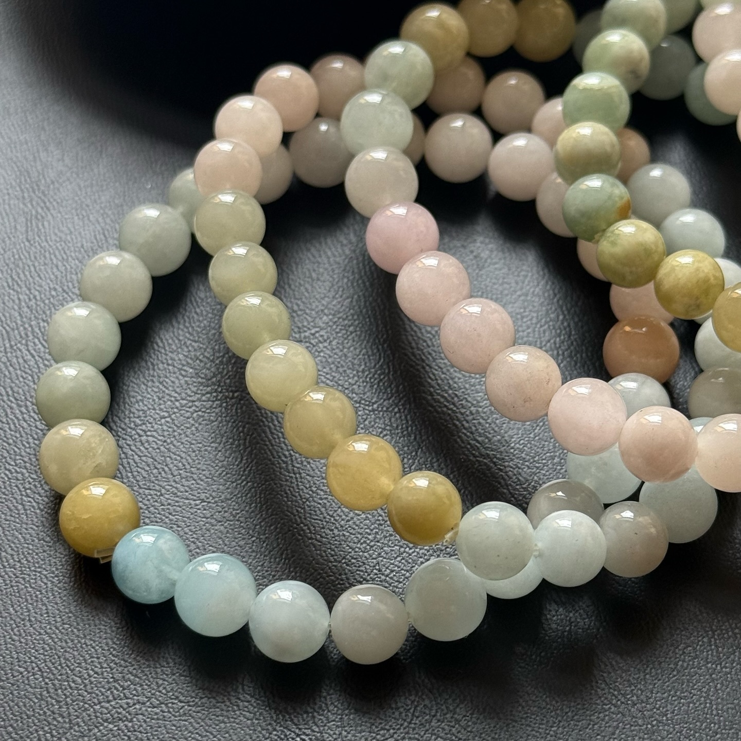 [原石] 摩根石 水晶手串 普通等級