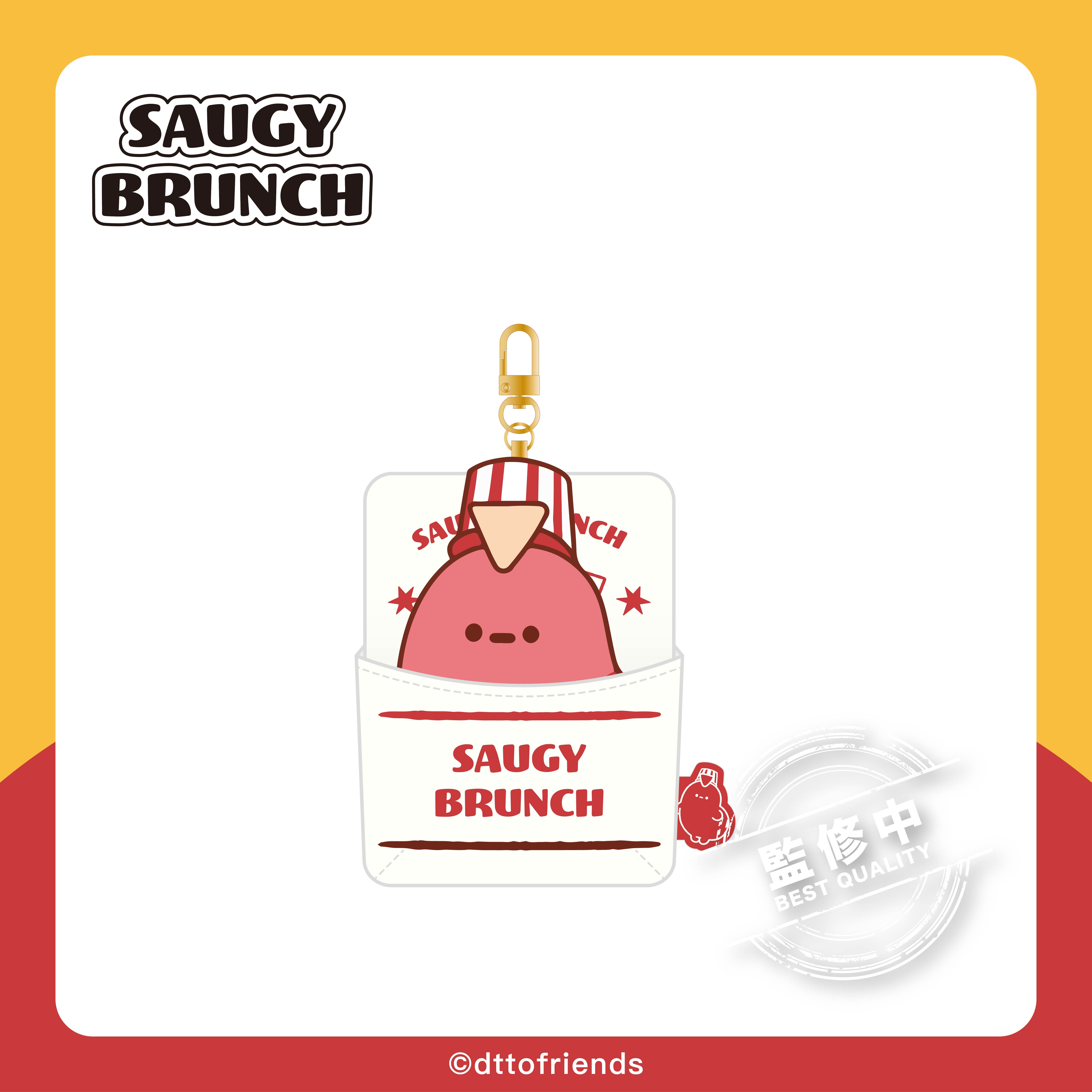 dtto friends-saugy brunch系列-絨毛卡套-Saugy