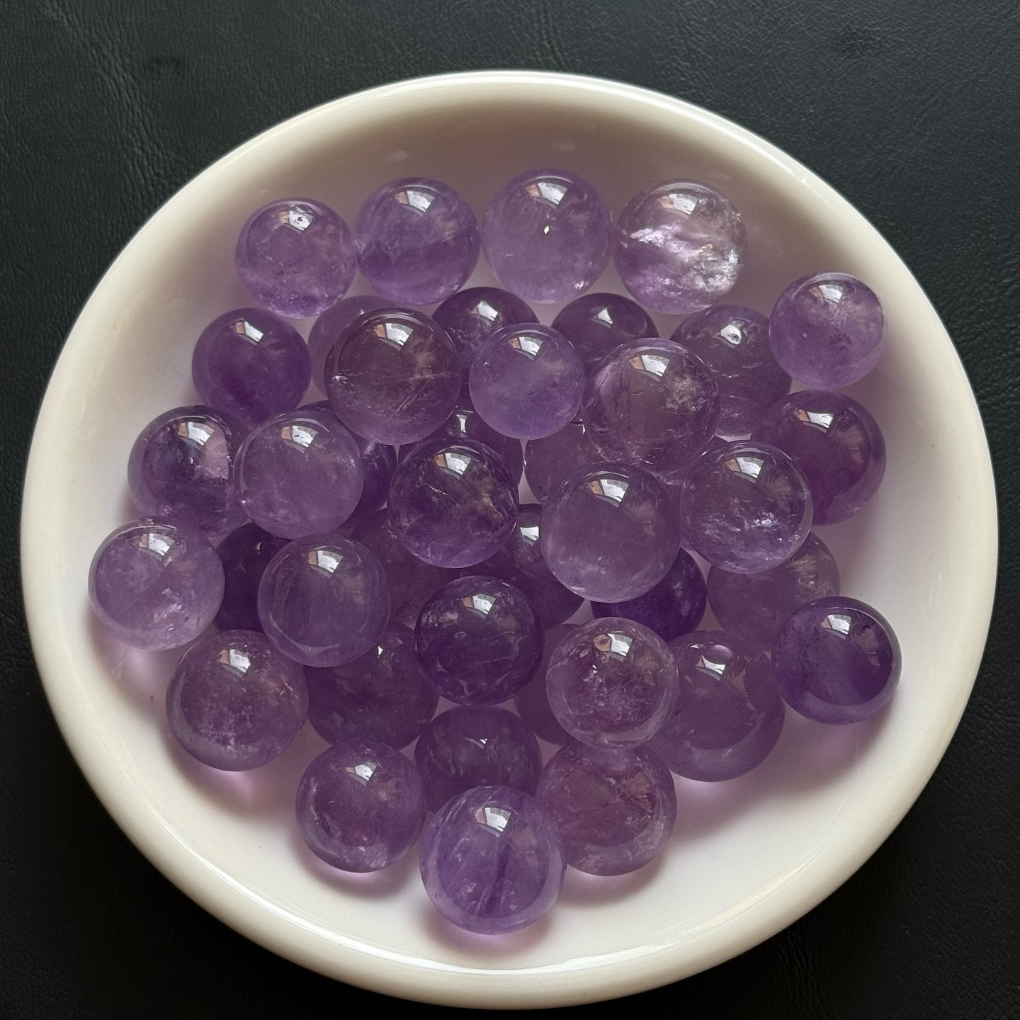 [原石] 紫水晶球 約 13-15mm