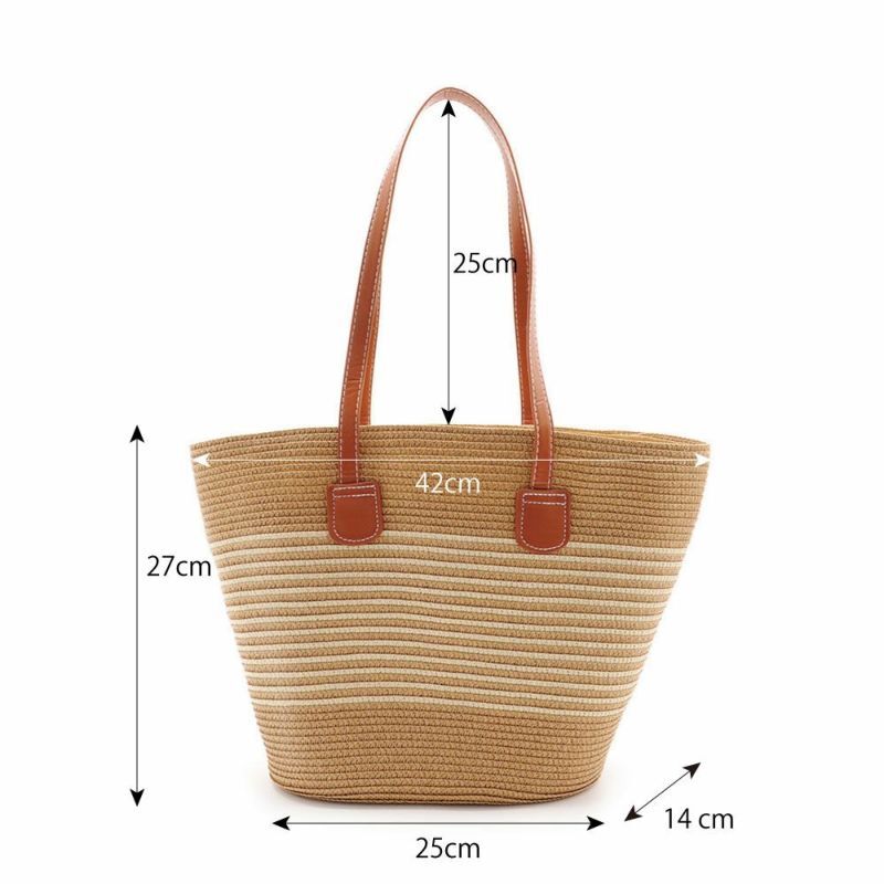 【預訂】 J0801901　Firano 草編托特包與帽子套裝 （503300）