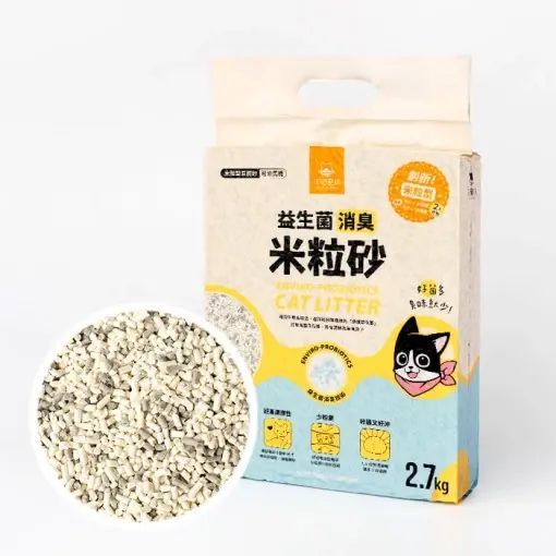 益生菌消臭豆腐砂-米粒型 (2.7kg/7L)