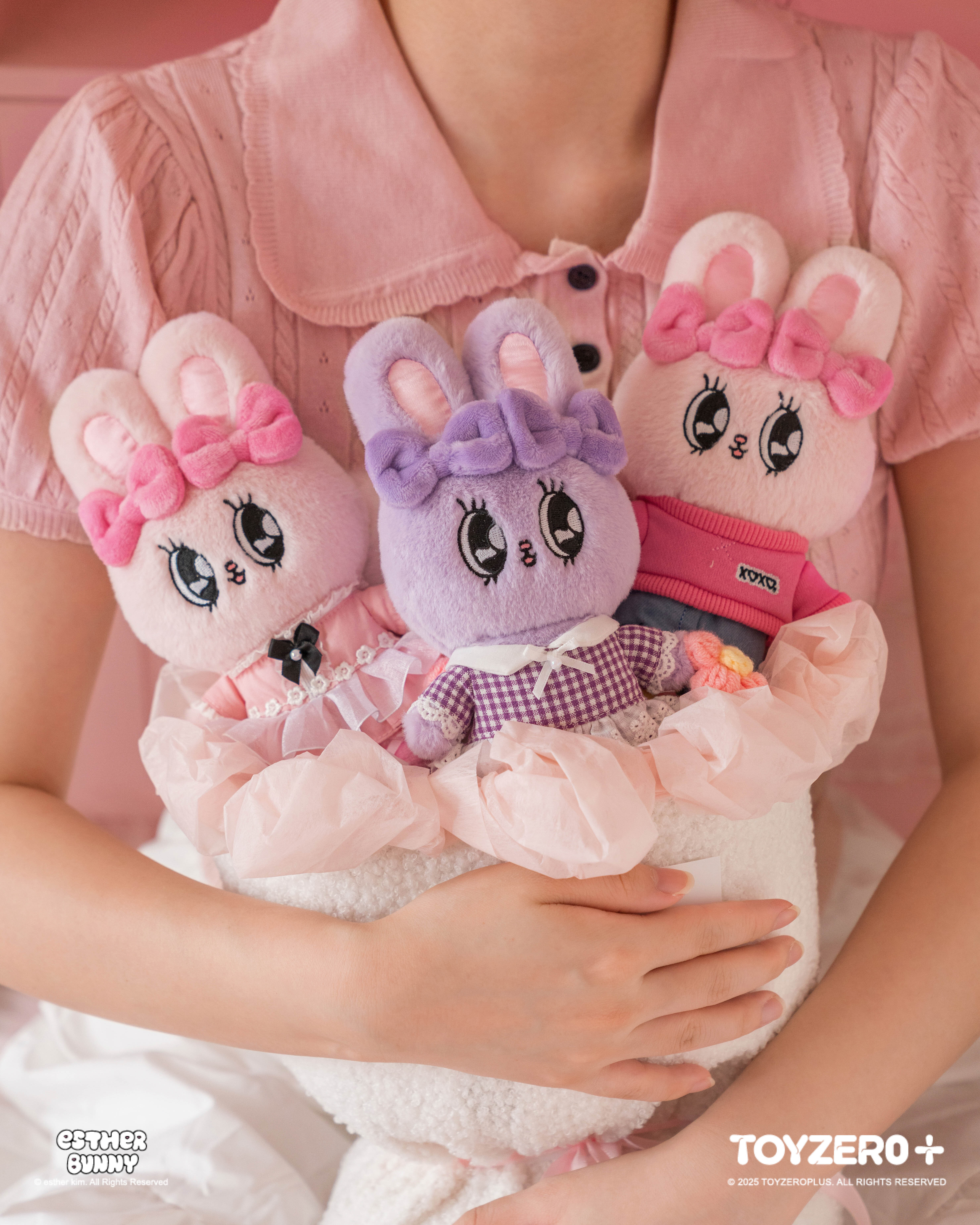 Esther Bunny艾絲樂小兔 - 毛絨掛件