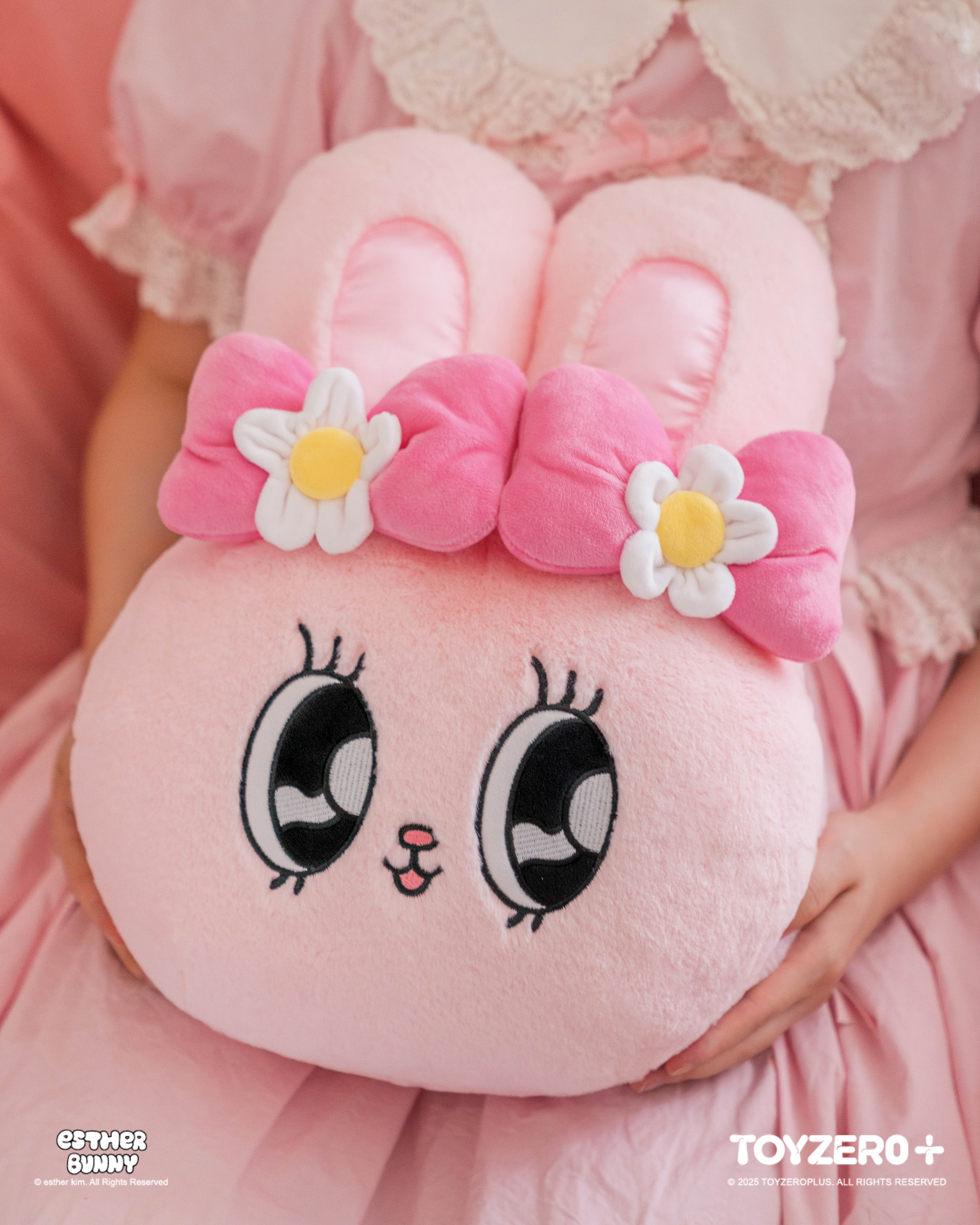 Esther Bunny艾絲樂小兔 - 暖手抱枕 (Ribbon Bunny)