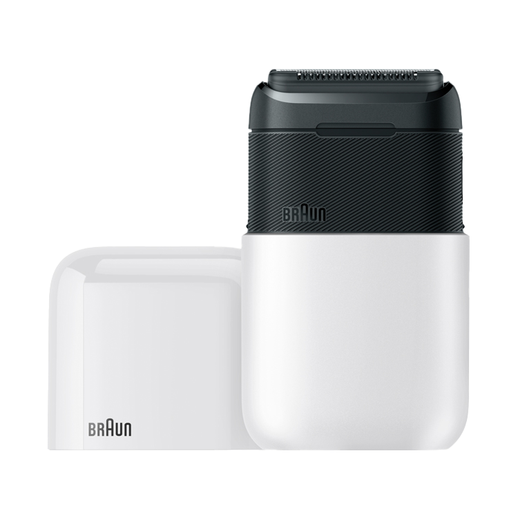 Braun 德國百靈 黑子彈系列電鬍刀-簡約白(M1011)