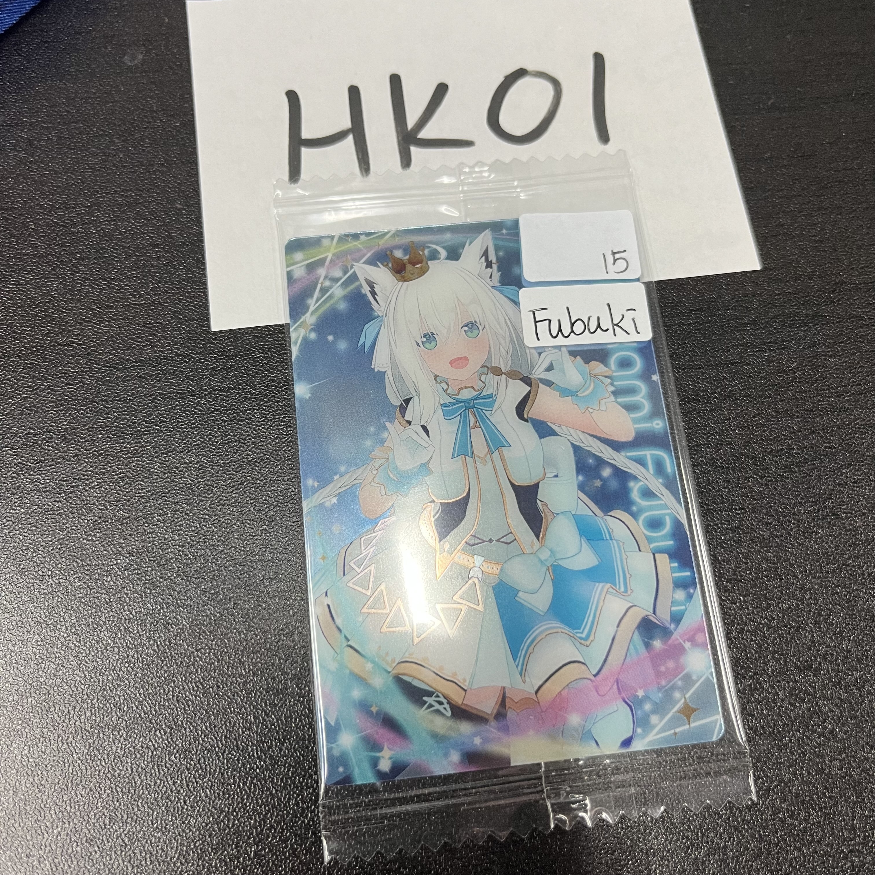 Hololive FUBUKI 小卡 #HK01