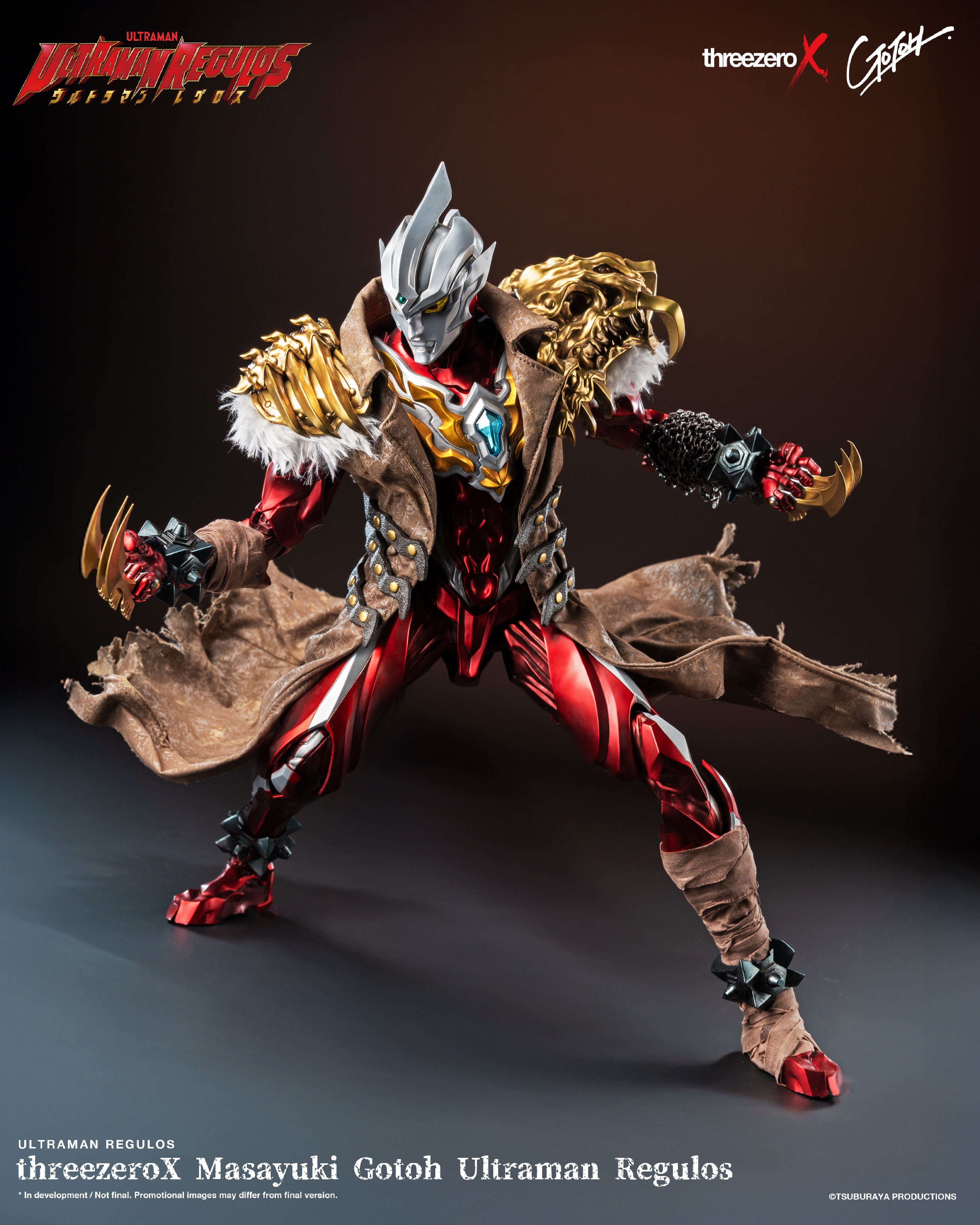 [訂金]香港本地包郵 Threezero :《超人雷古洛斯》threezeroX 後藤正行 超人雷古洛斯