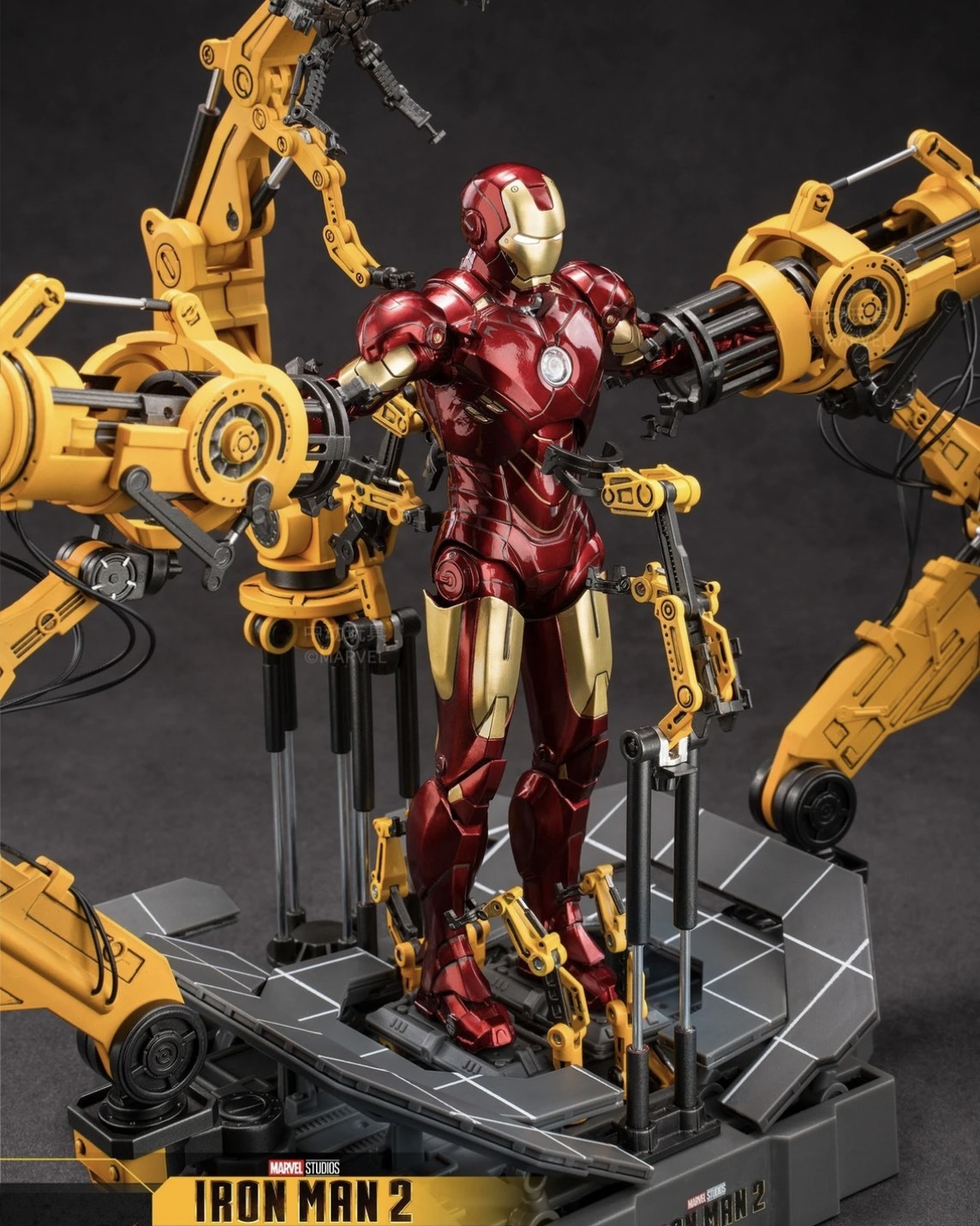 <正版授權>鋼鐵人MK85 發光版  可動鋼鐵人 漫威mk50 復仇者聯盟3