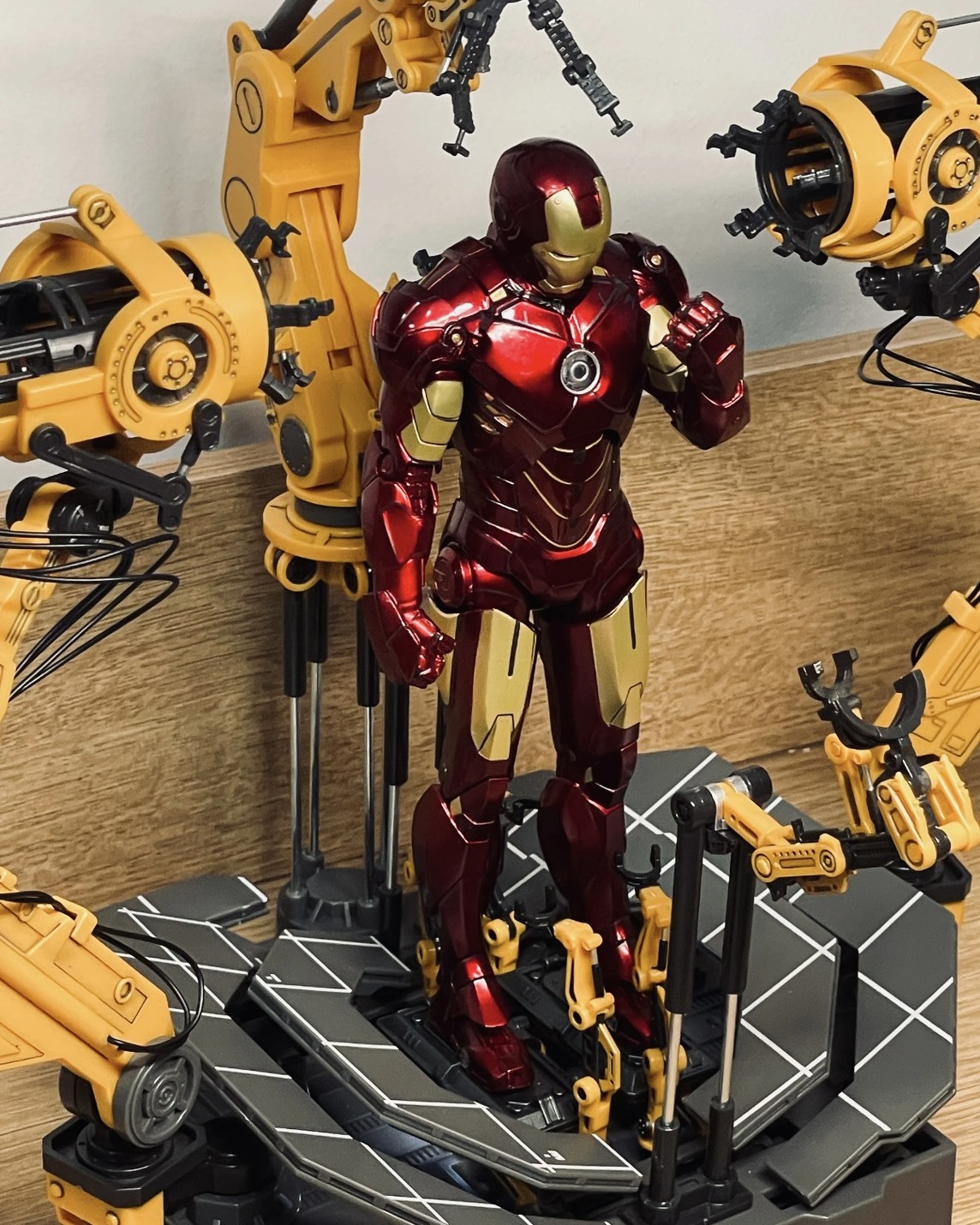 <正版授權>鋼鐵人MK85 發光版  可動鋼鐵人 漫威mk50 復仇者聯盟3