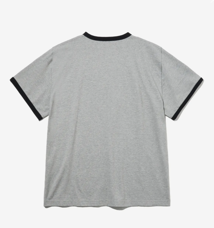 HONDA 本田 /  H Logo Ringer T-shirt_Gray / HFM1SS302AMG /  AUG25