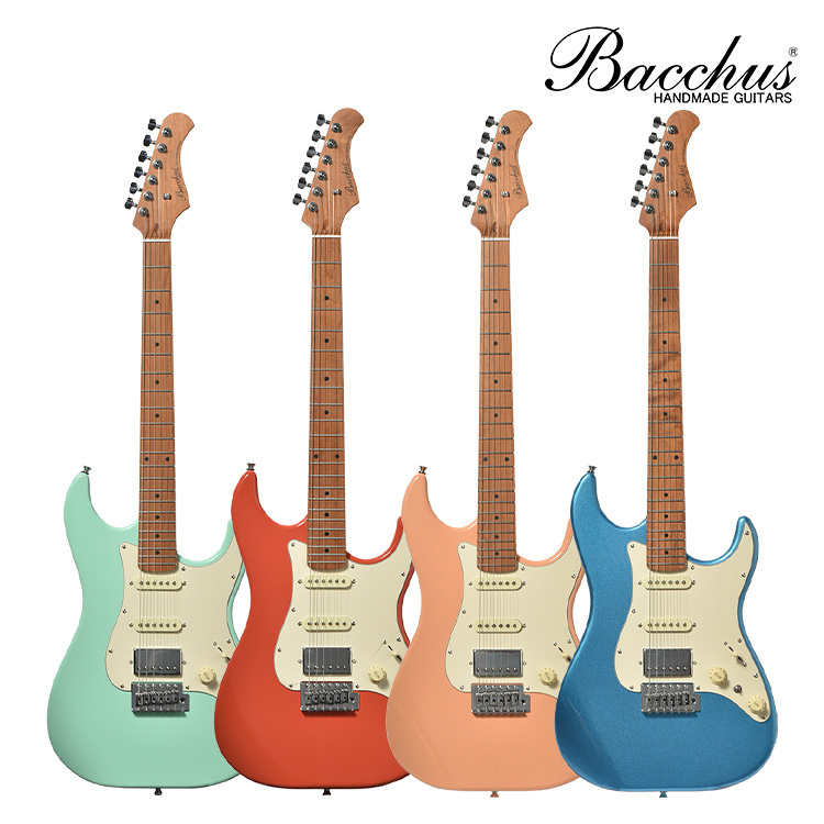 Bacchus GS-2DX RSM/M 電吉他 含原廠配件組 (四色)