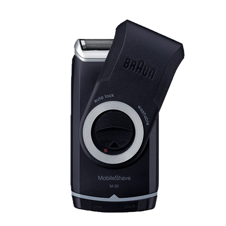 Braun 德國百靈 M系列電池式 輕便電鬍刀-黑色(M30)