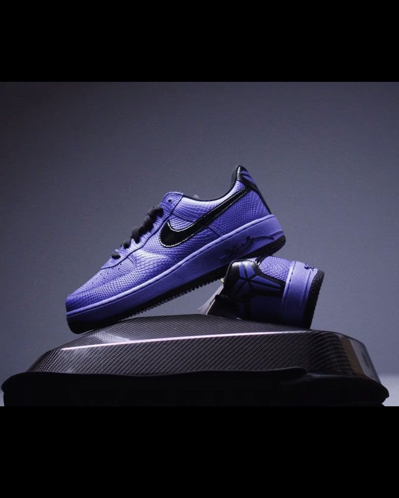 「SS預購」 FC Barcelona x Nike Kobe Air Force 1 Low Protro “Persian Violet” II7062-500