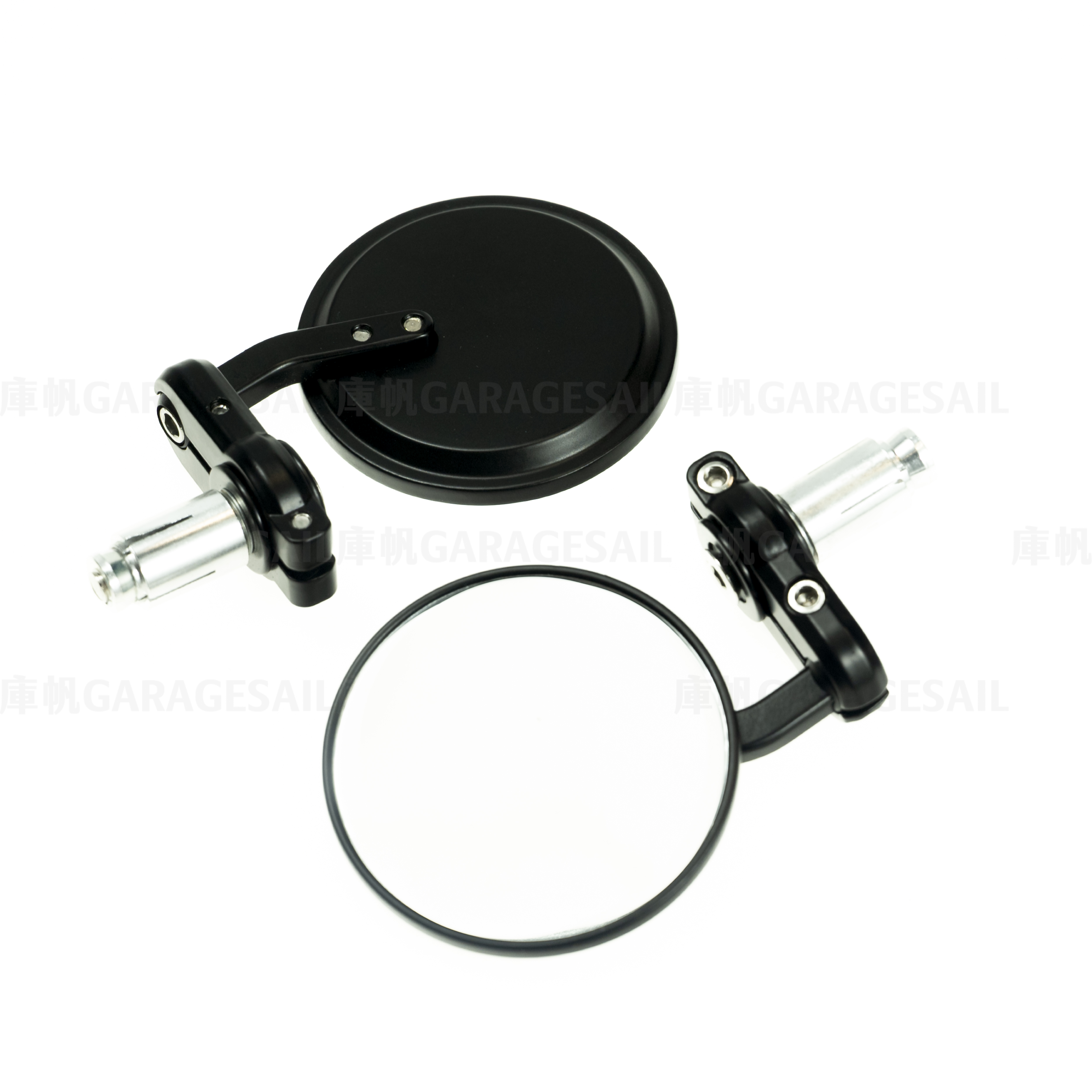 把手端 後照鏡 圓形