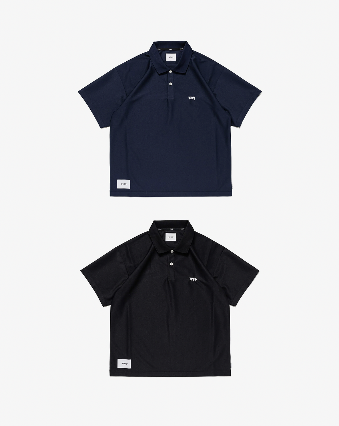 ウェア wtaps ACADEMY 02 / SS / POLY WTAPS SS25 ACADEMY 02 / SS / POLY | Black / Navy