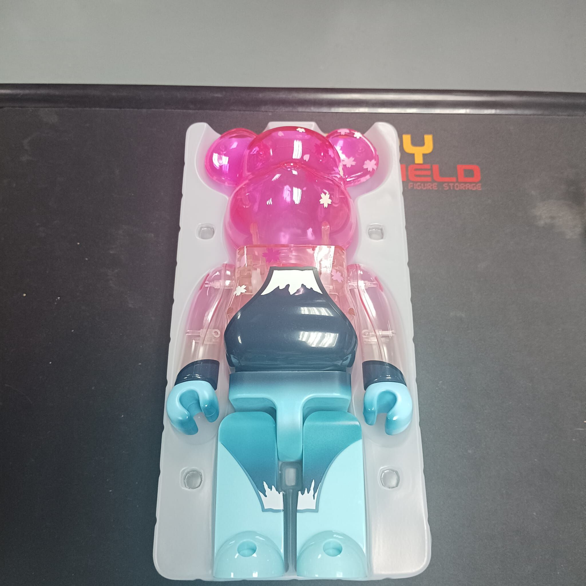 BE@RBRICK 櫻花逆富士山400% 晴空塔限定開封
