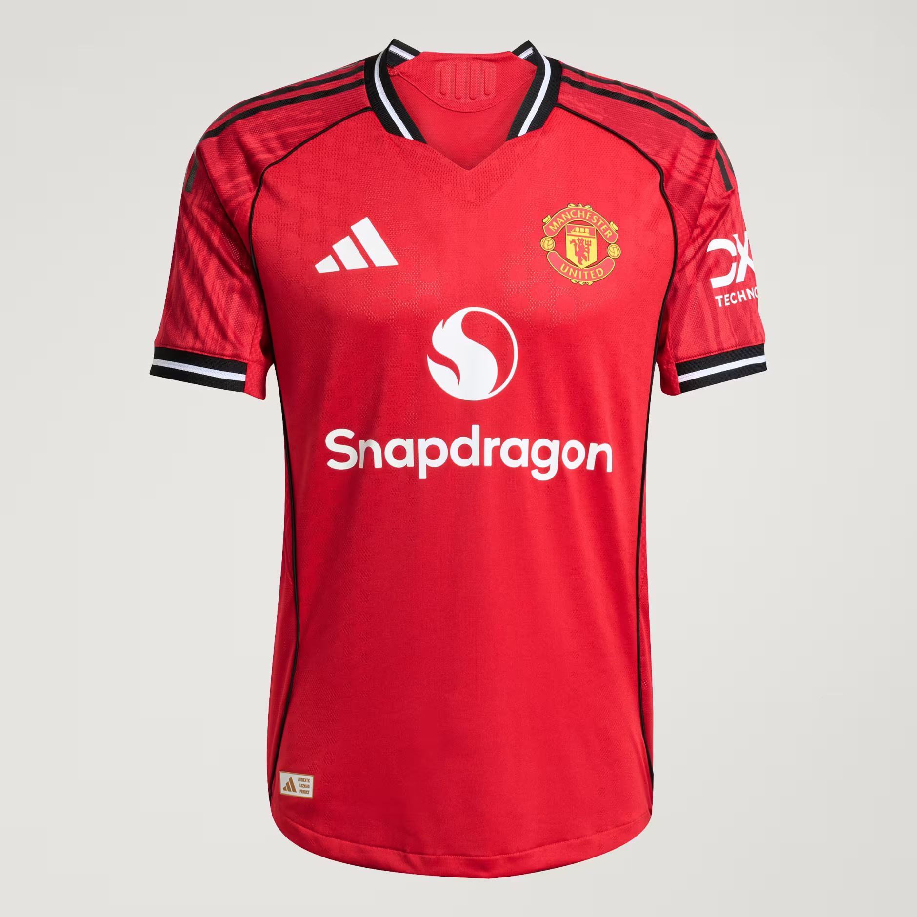 2025 Manchester United Authentic Home Shirt with SESKO