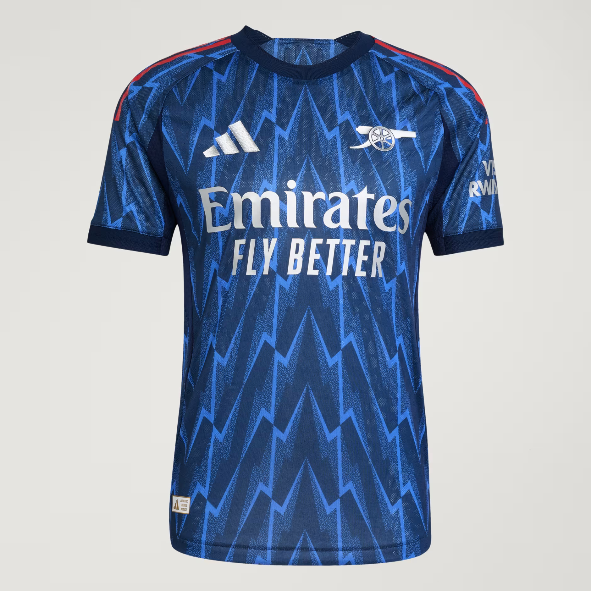 2025 Arsenal Authentic Away Shirt with Nameset & Patch (單號碼)