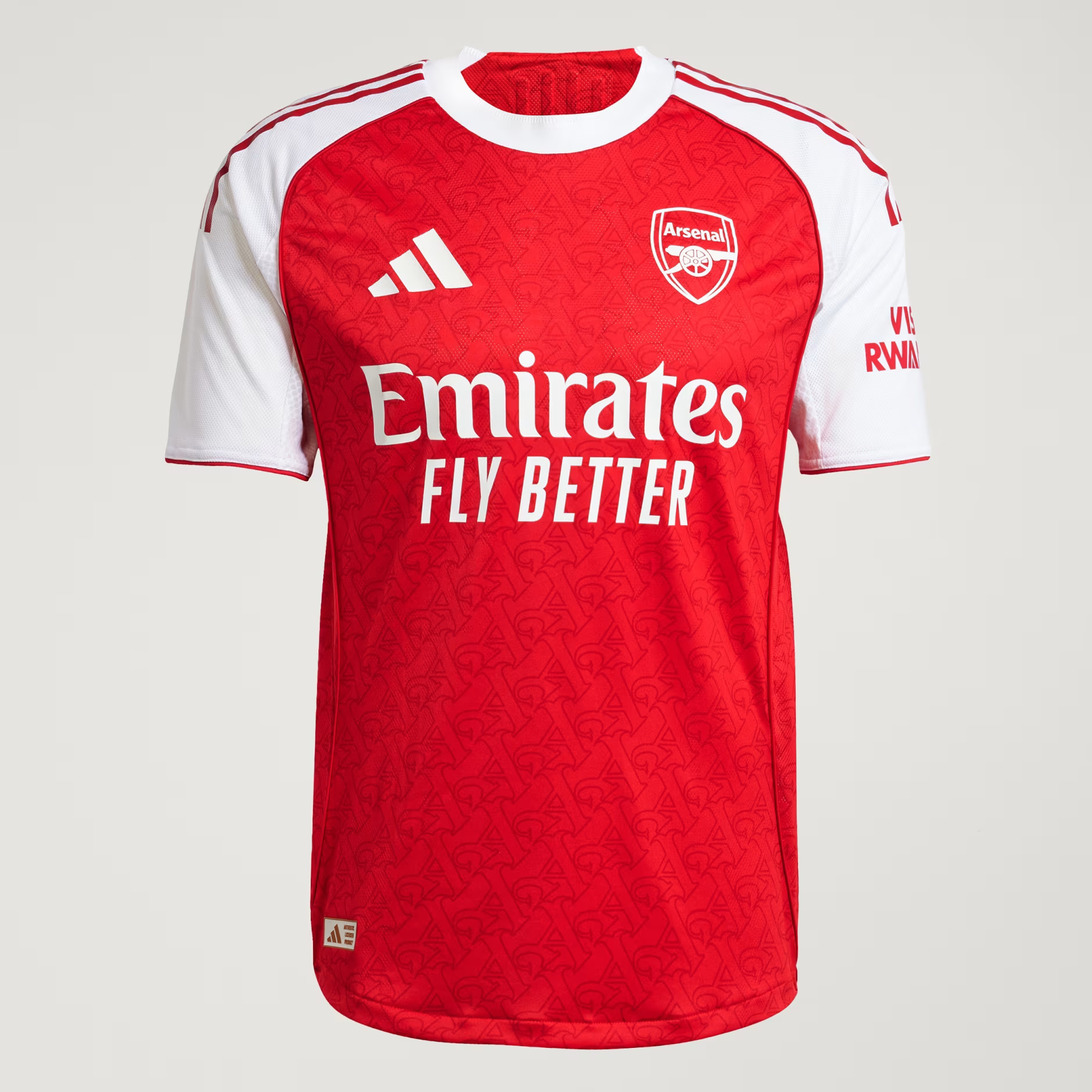 2025 Arsenal Authentic Home Shirt with Nameset & Patch (單號碼)