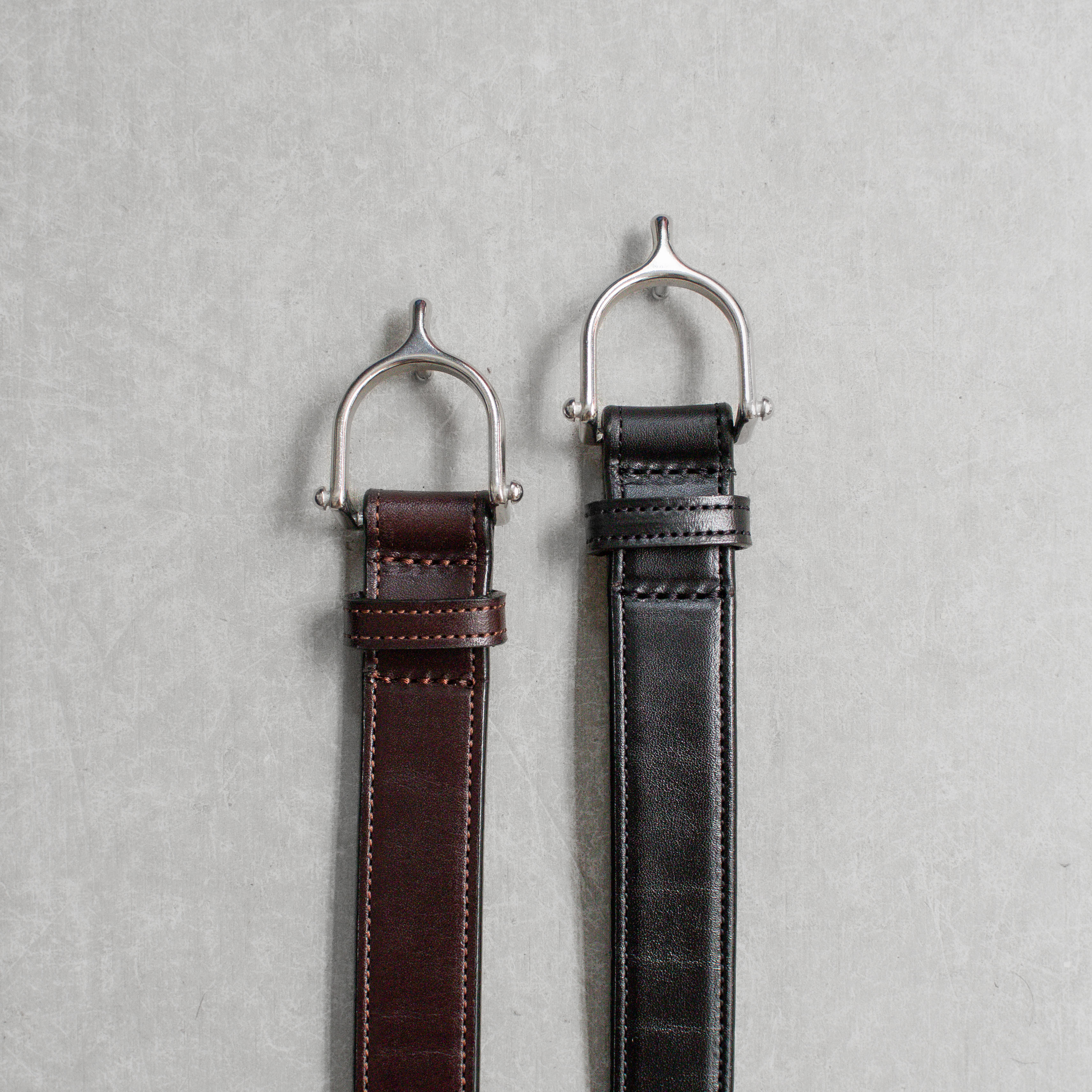 TORY LEATHER SILVER SPUR BELT  美國製 馬刺 銀扣 牛皮 皮帶 腰帶