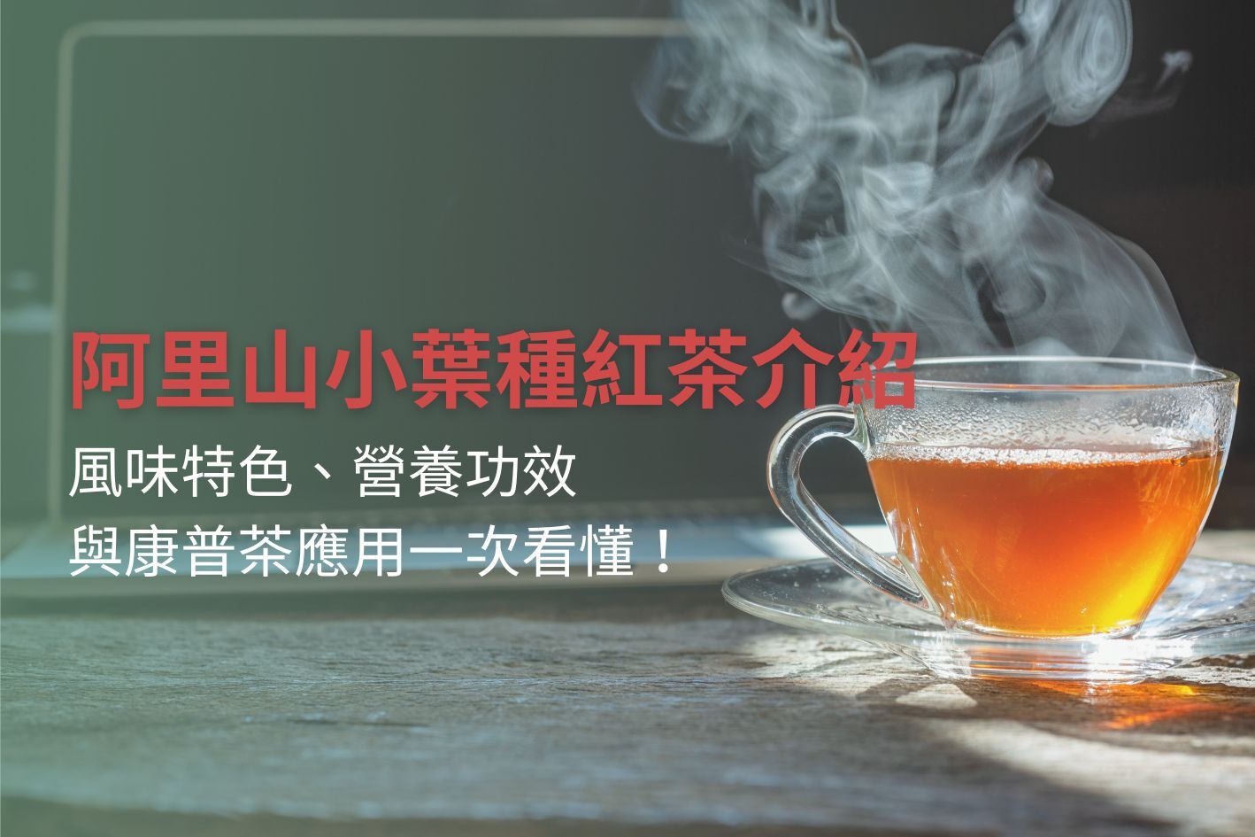 阿里山小葉種紅茶介紹，風味特色、營養功效與康普茶應用一次看懂！