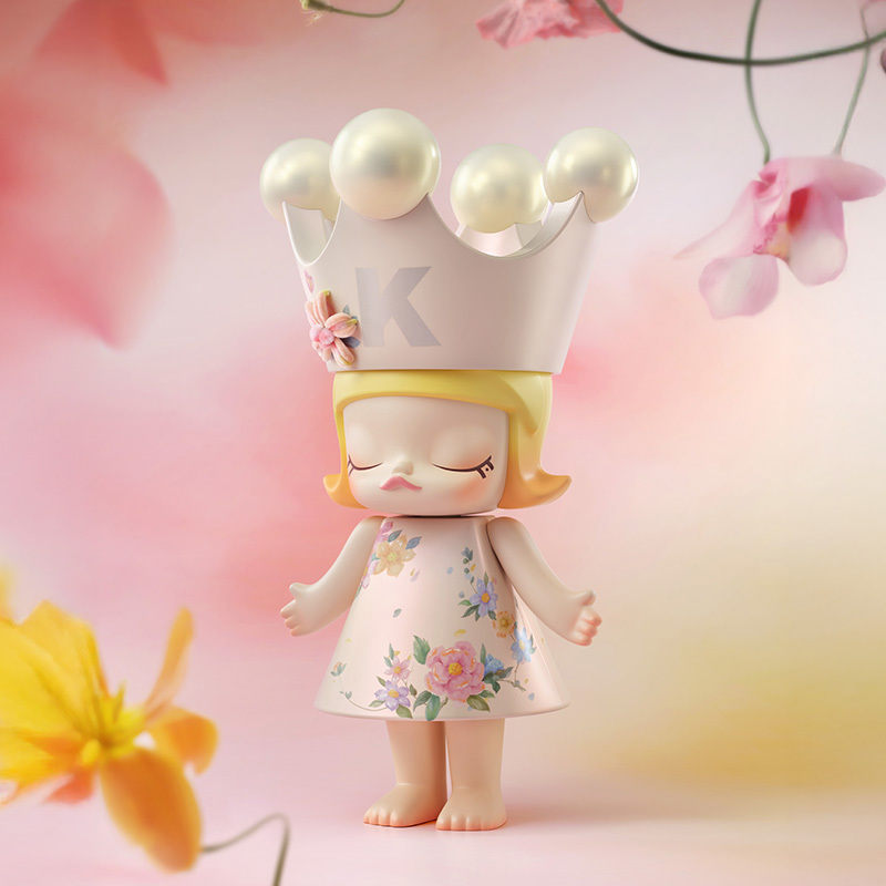 新品 MEGA ROYAL MOLLY 400%漫縵花落•絨