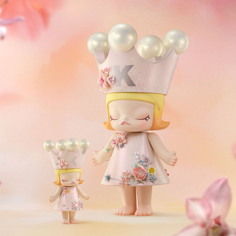 新品 MEGA ROYAL MOLLY 400%漫縵花落•絨