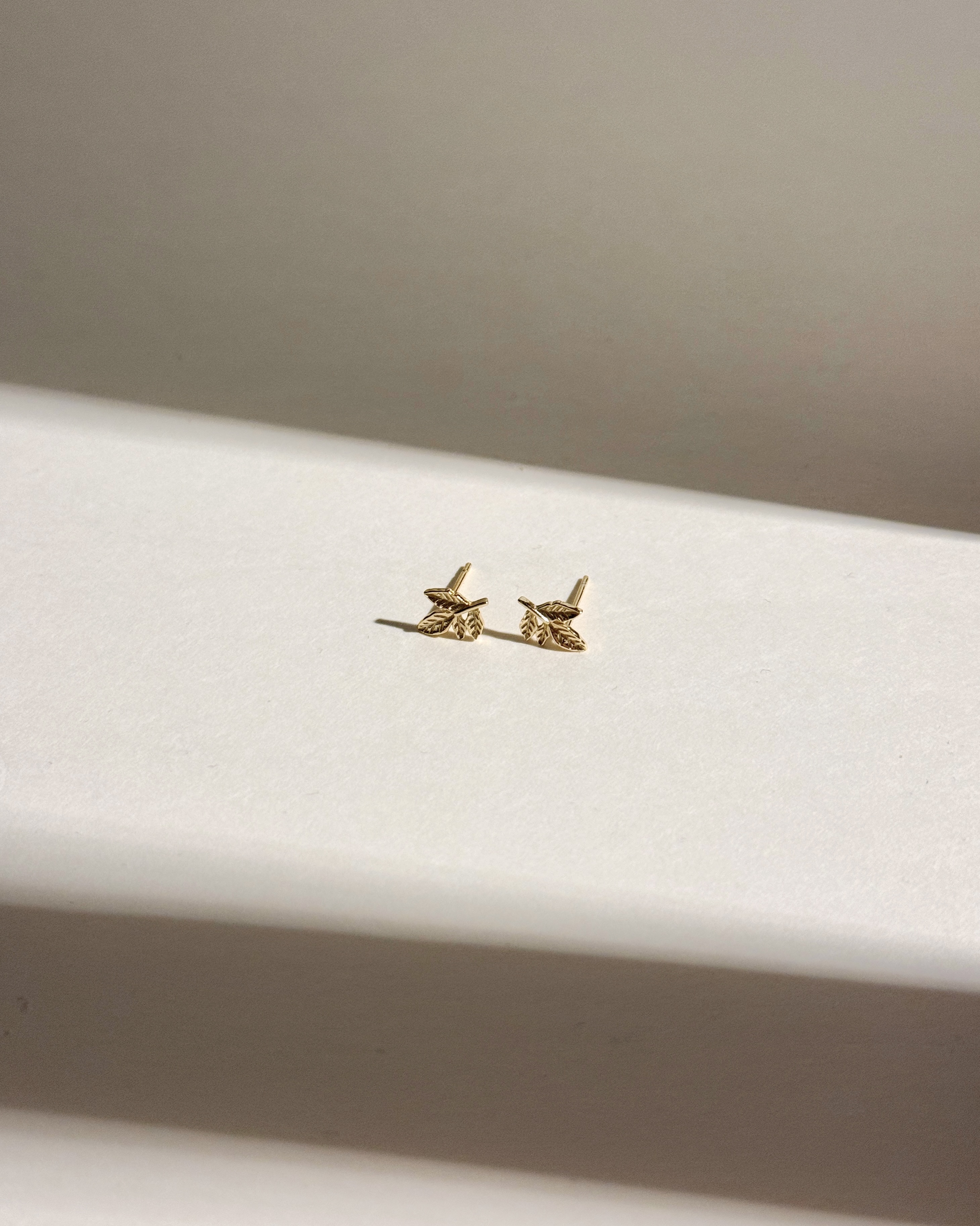 精緻小葉子耳環