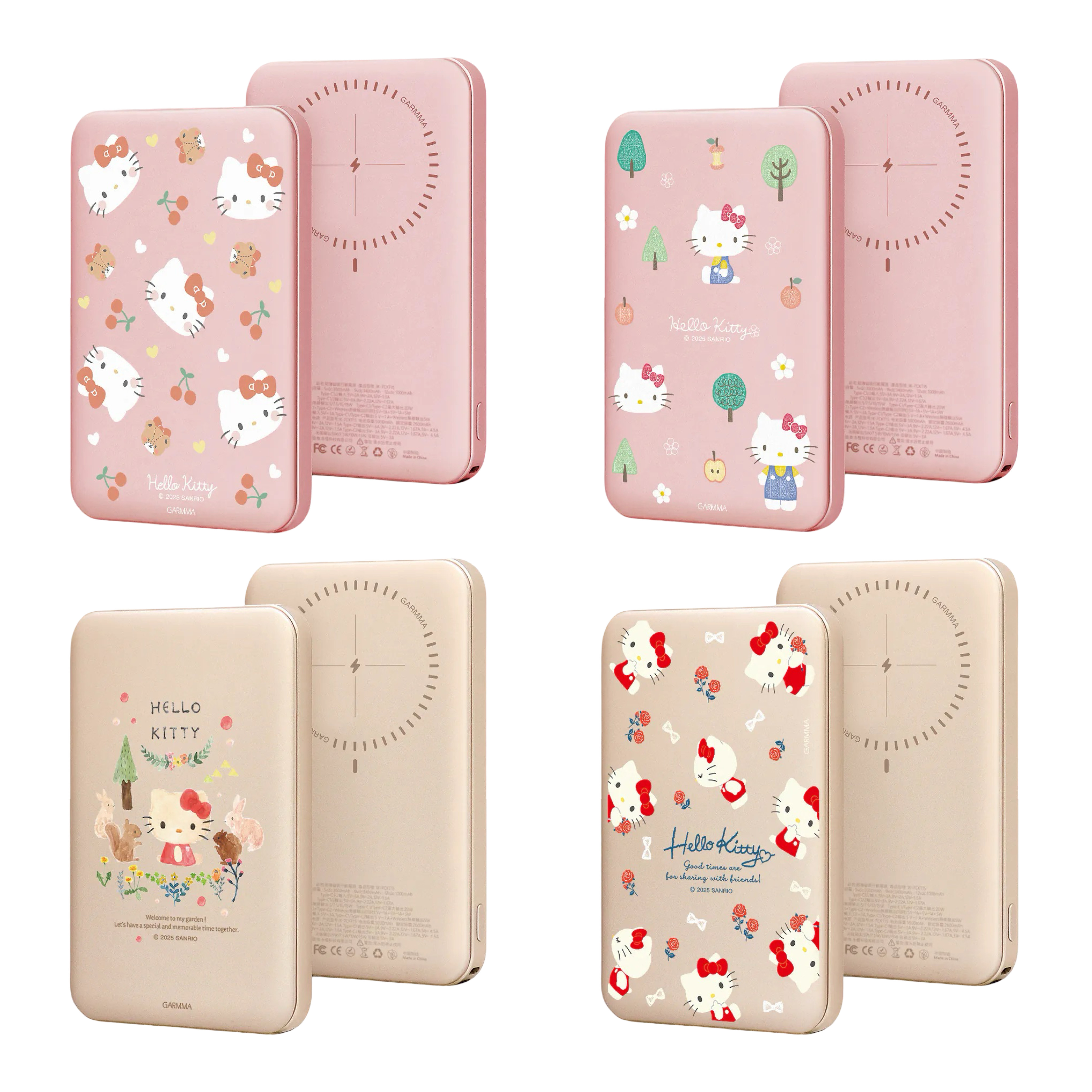 Garmma Hello Kitty 5000系列磁吸超薄行動電源