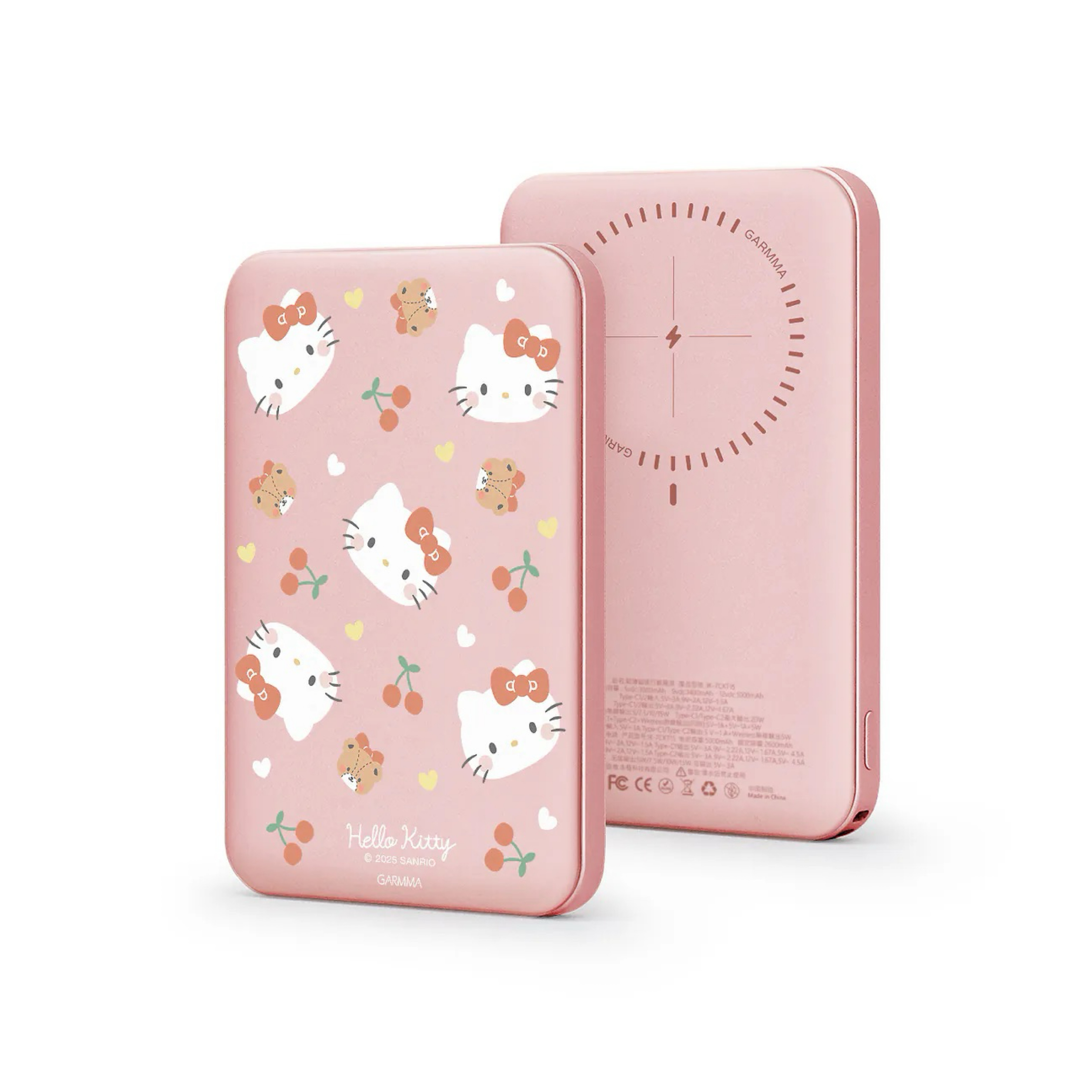 Garmma Hello Kitty 5000系列磁吸超薄行動電源