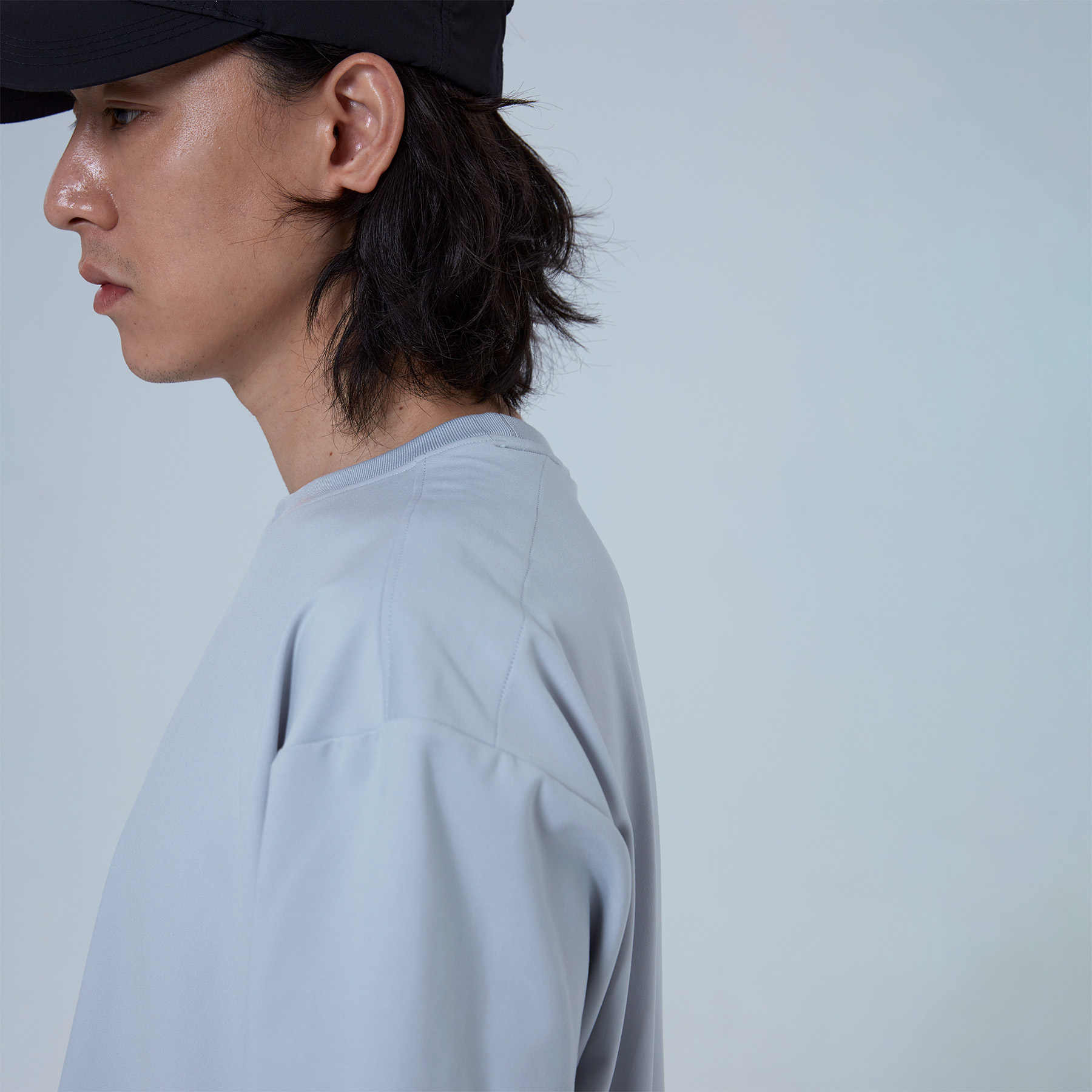 XY-Stretch® 透氣落肩短袖