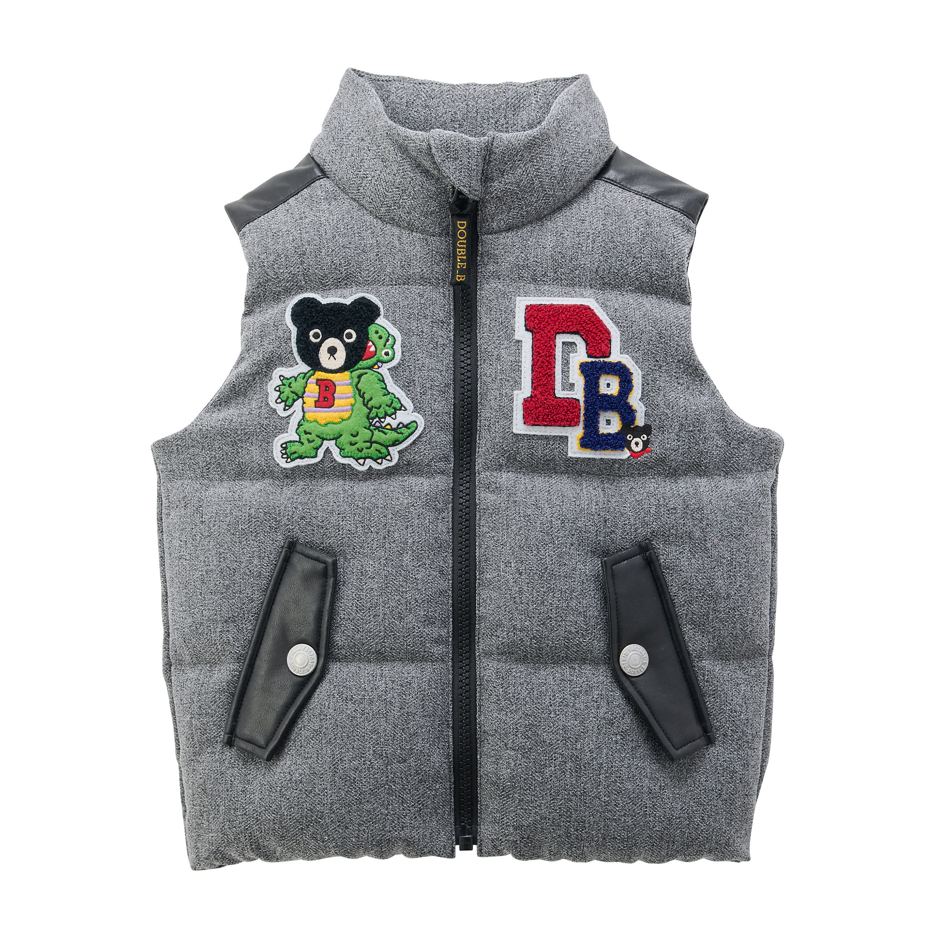 DB 恐龍黑熊羽絨馬甲