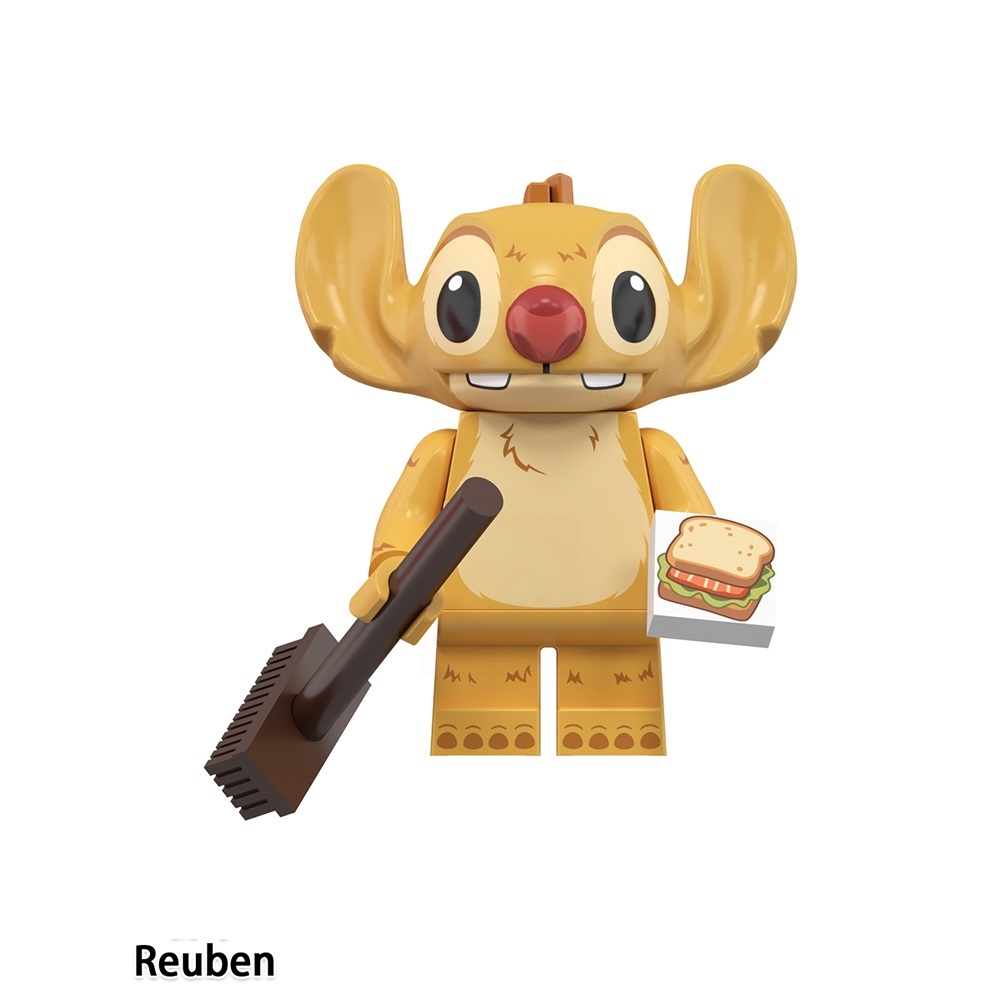 Stitch Reuben Custom Minifigures Minifigs Fit Lego WM6219 WM3014