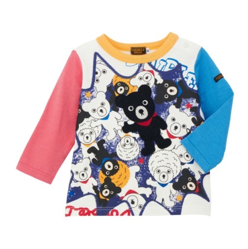 DB 刺繡熊仔長袖T恤