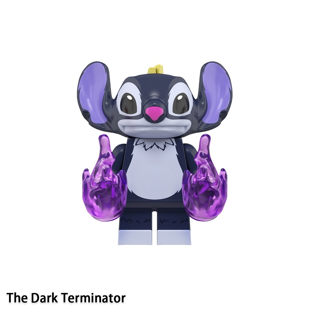 Stitch The Dark Terminator Custom Minifigures Minifigs Fit Lego WM6219 WM3016