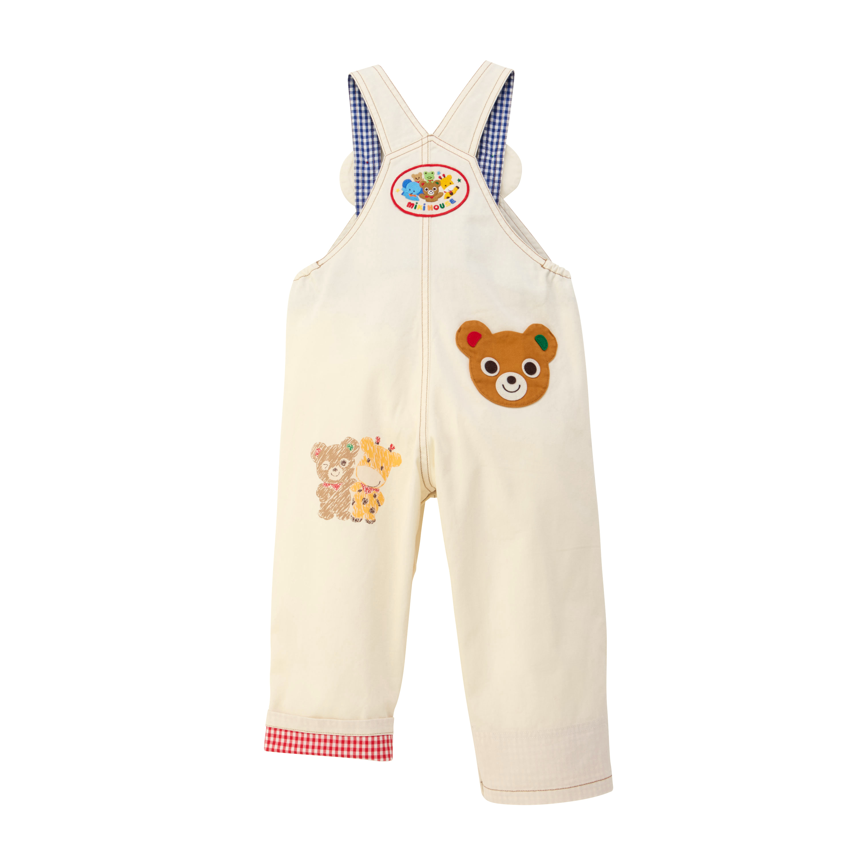 MH 動物家族背帶褲