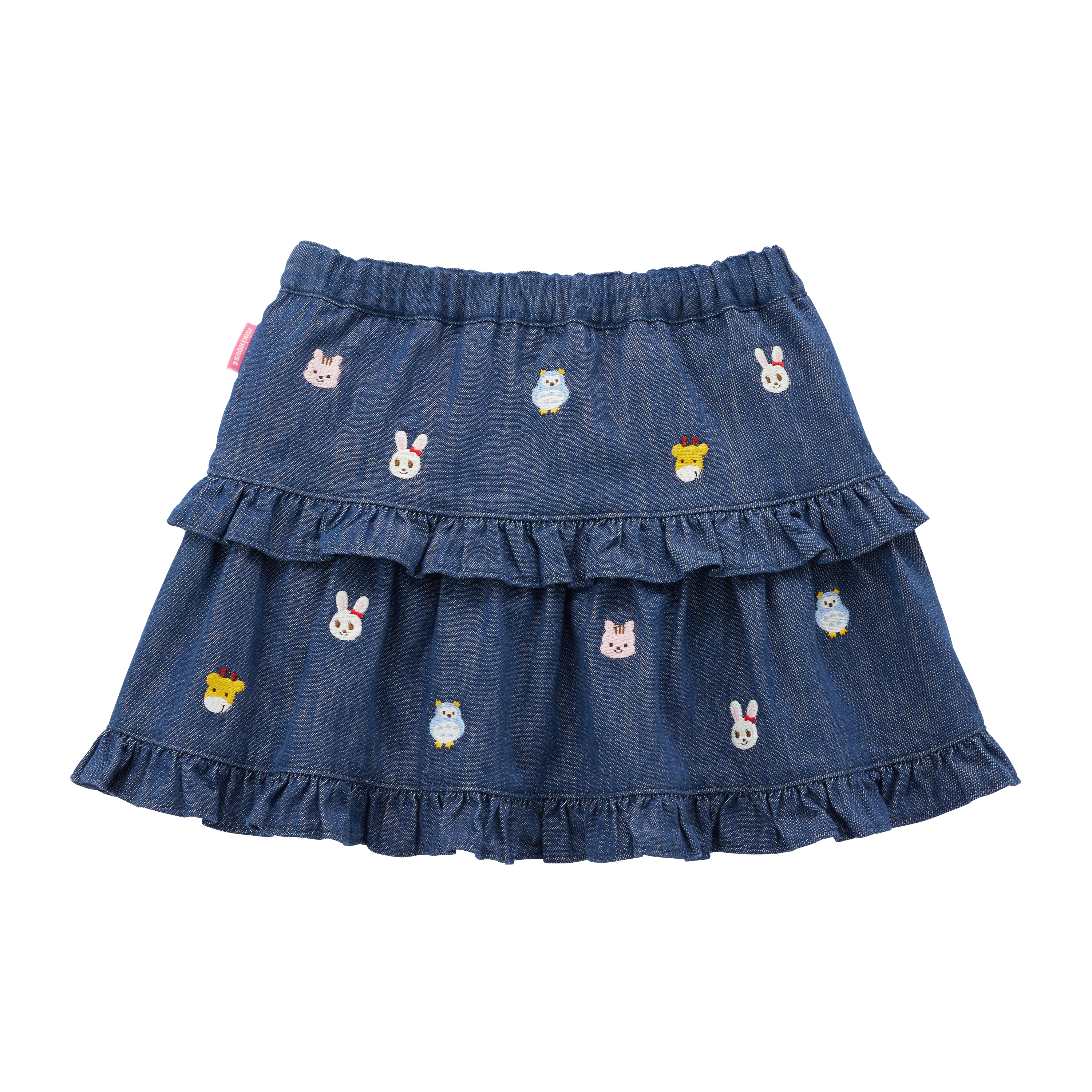 MH 牛仔蛋糕短裙