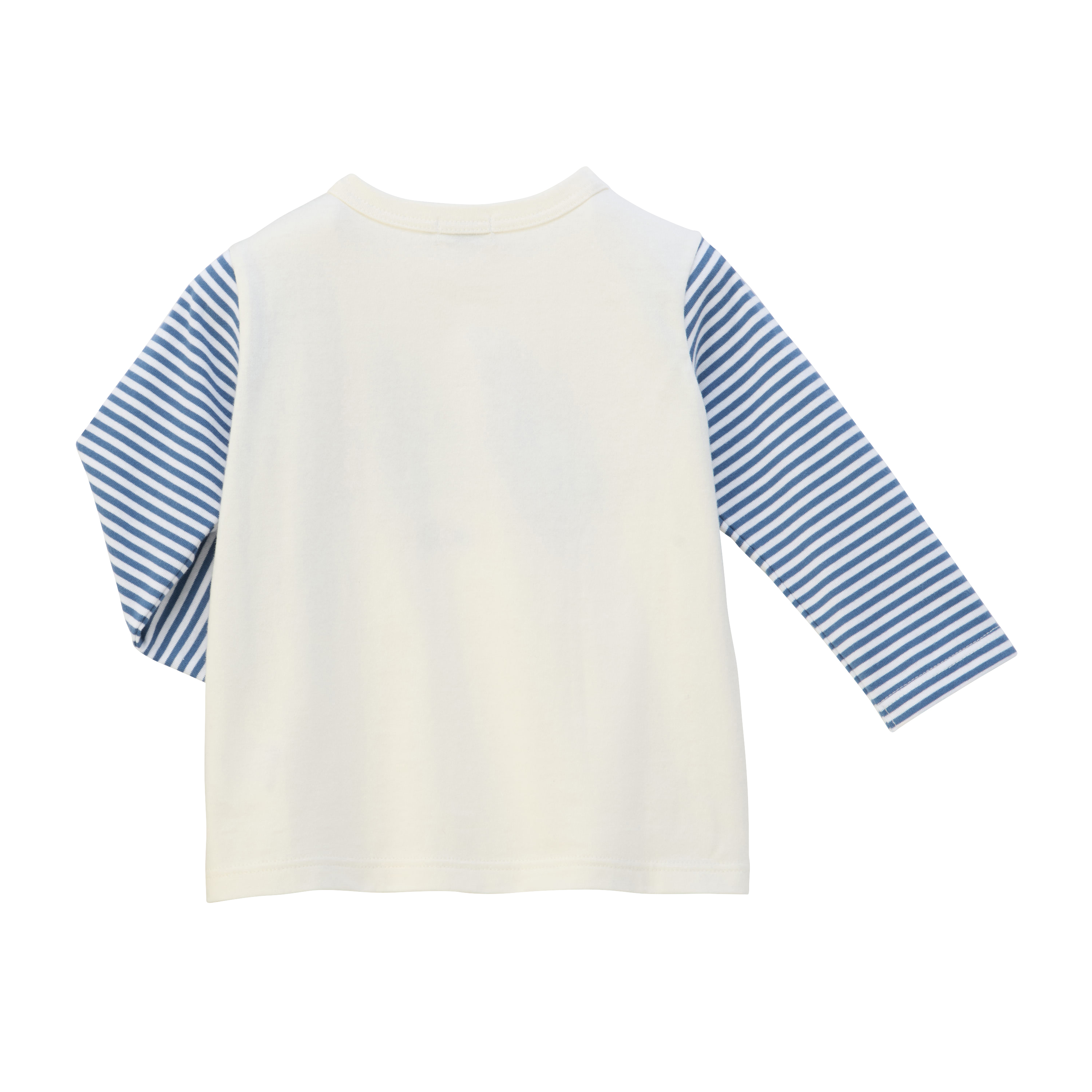 MH 條紋袖長袖T恤