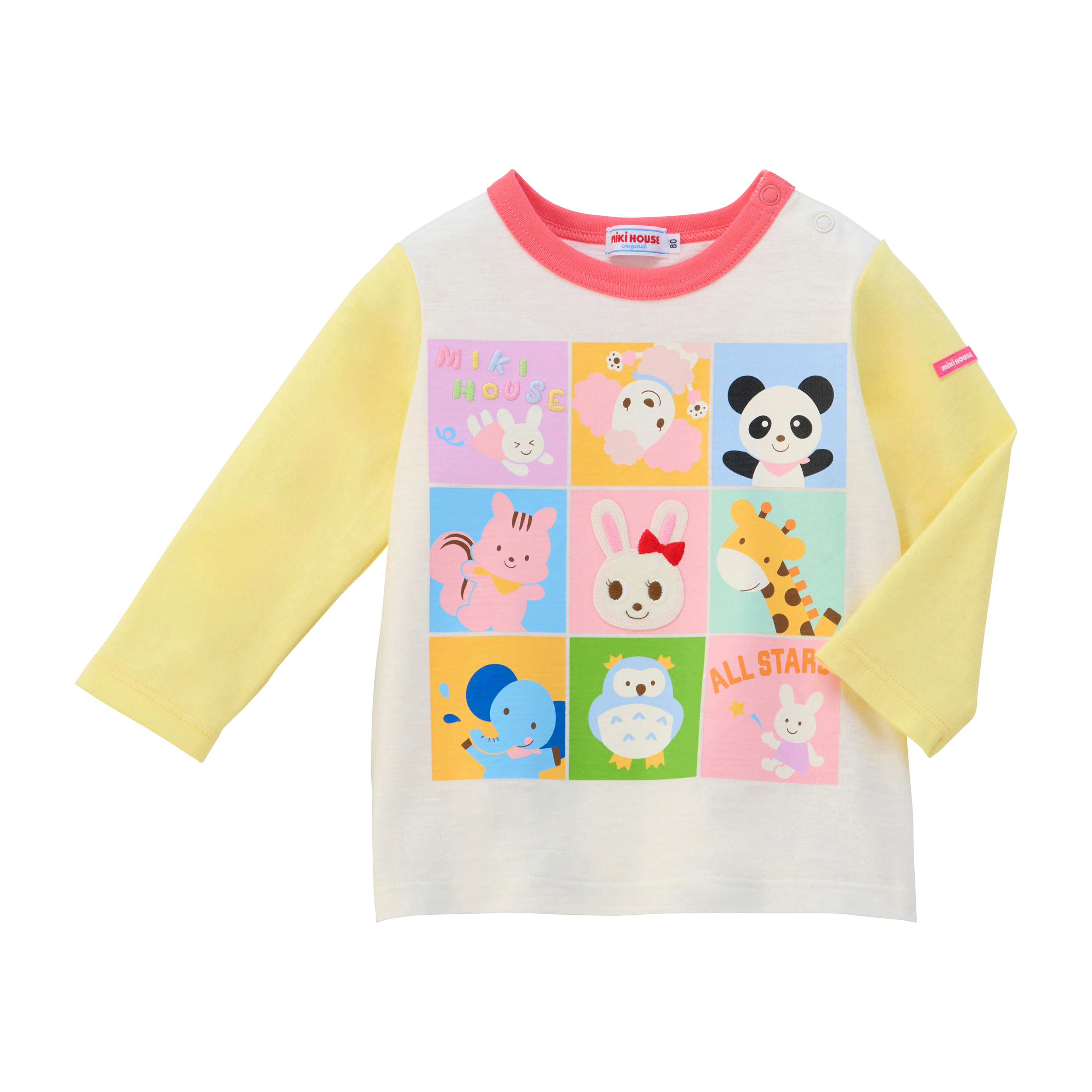 MH 動物圖案長袖T恤