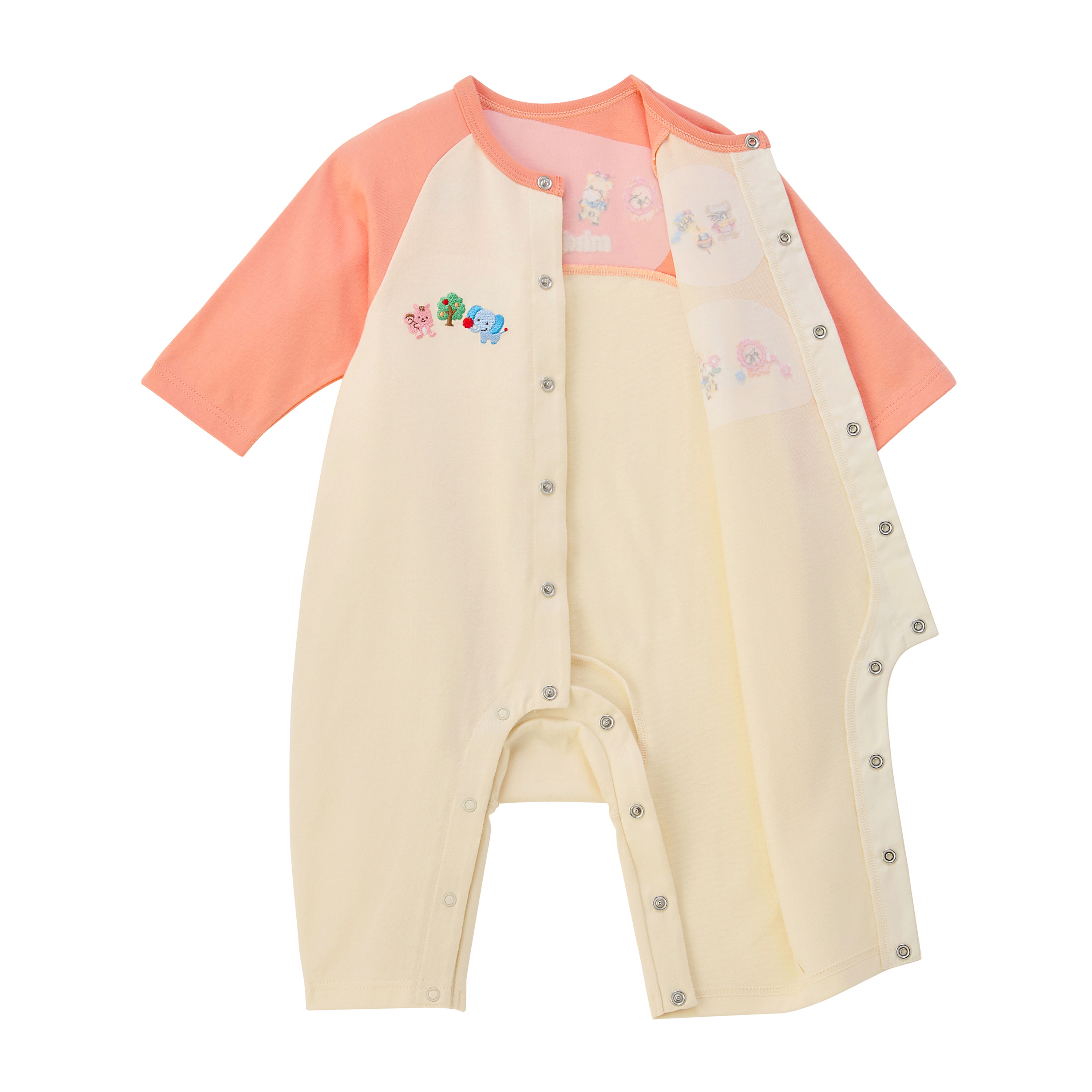 MKB 羊角袖連體外出服