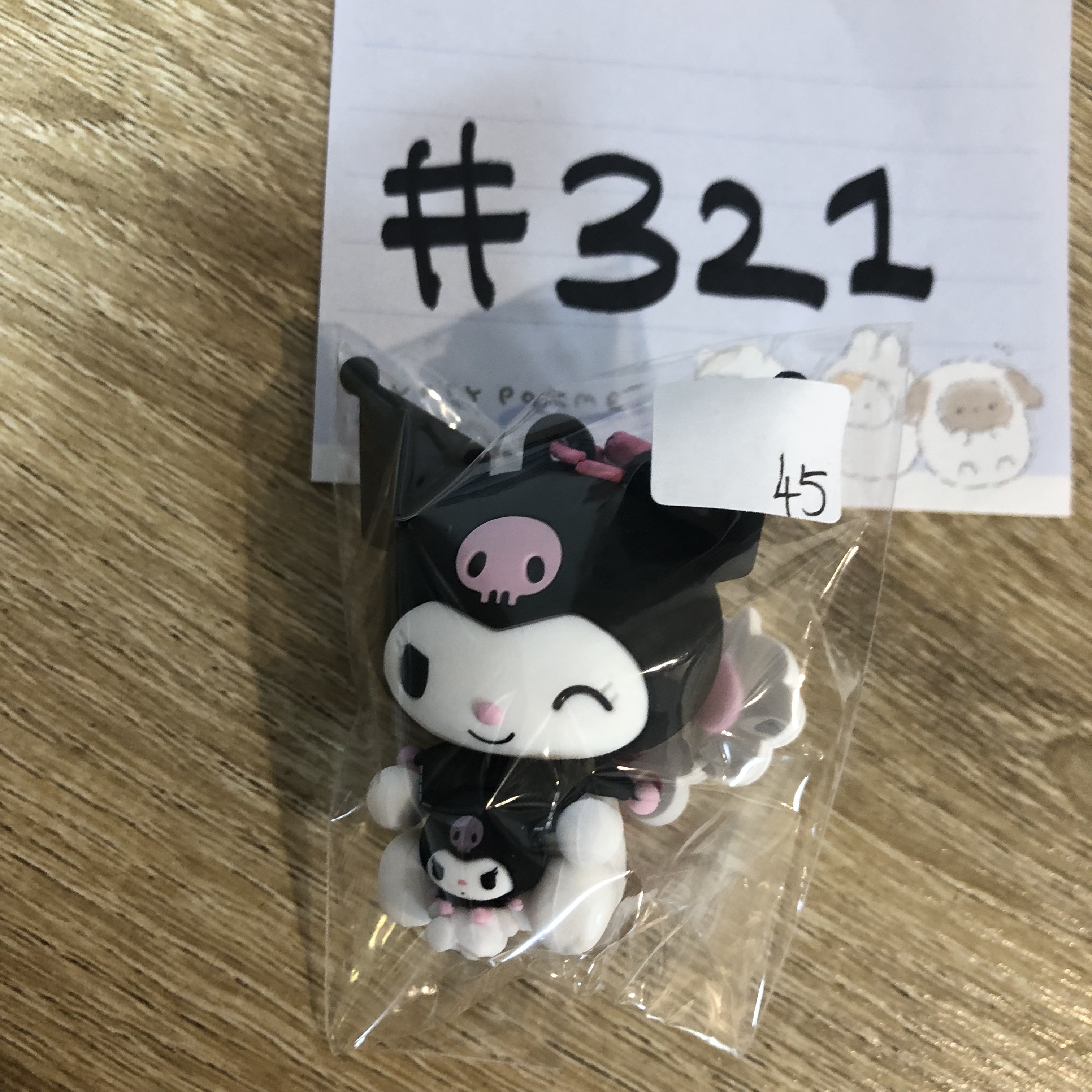 Sanrio kuromi  FIGURE #321