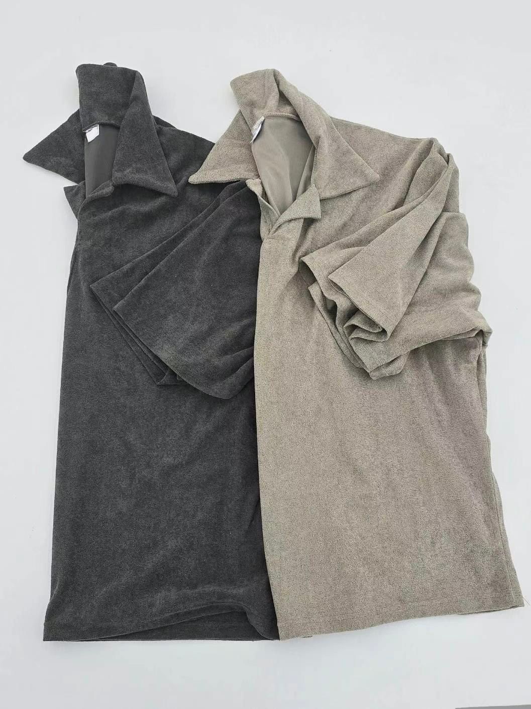 淨色半開胸短袖Polo Tee TAC-0243T