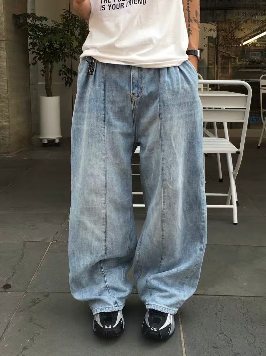 洗水鬆身牛仔褲 TAC-0247J