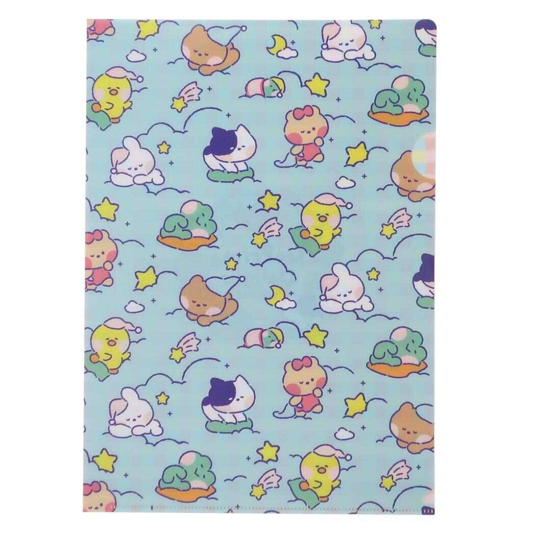 日本LINE FRIENDS A4 FILE (日本製)