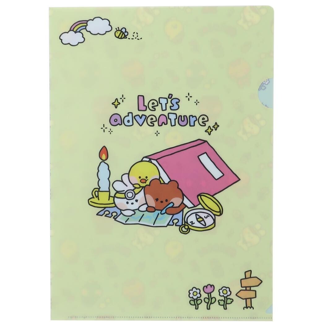 日本LINE FRIENDS A4 FILE (日本製)