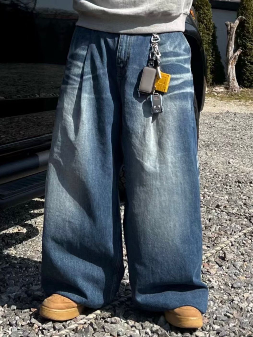 洗水鬆身牛仔褲 TAC-0248J